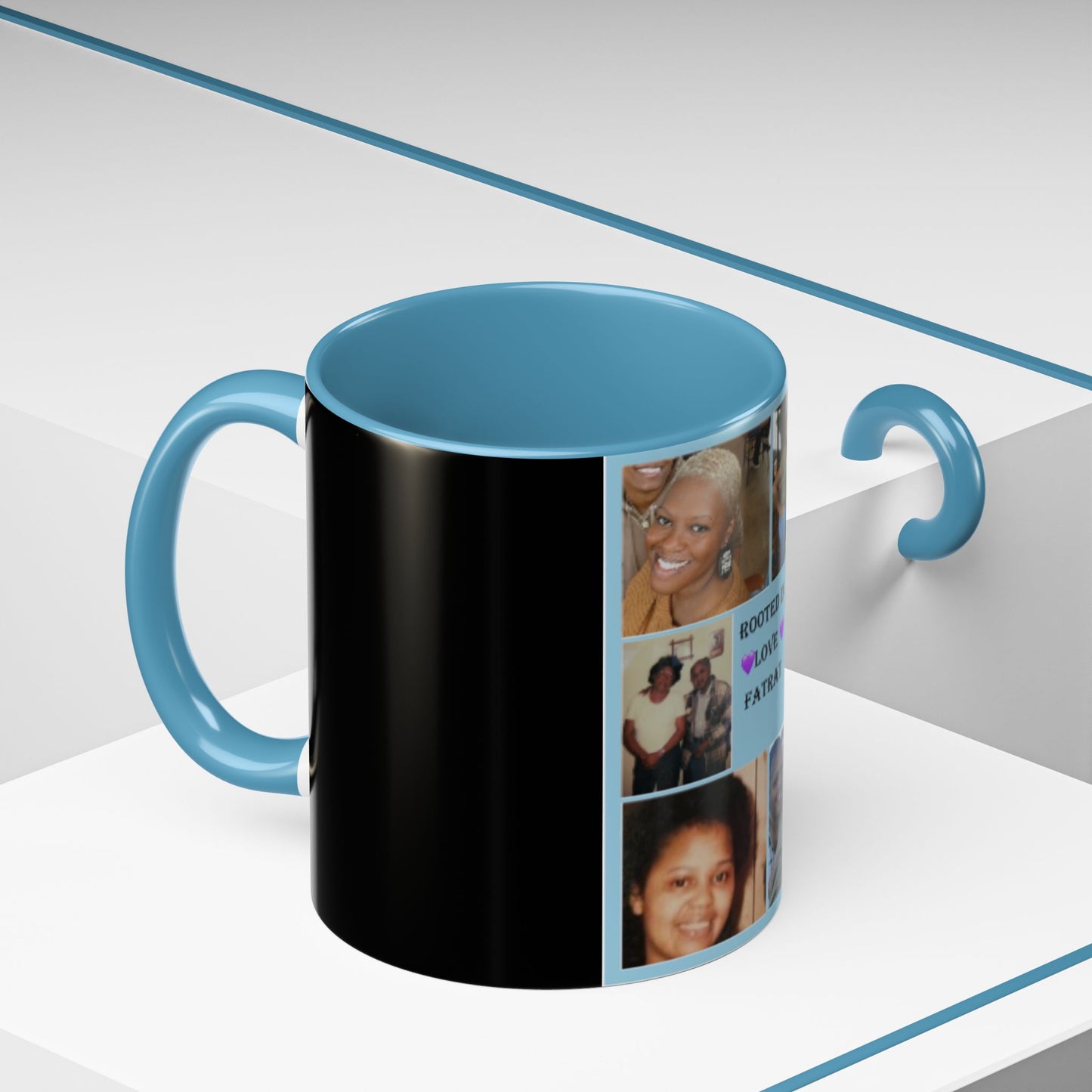 Custom Accent Coffee Mug Custom - Provide Your Text Or Picture