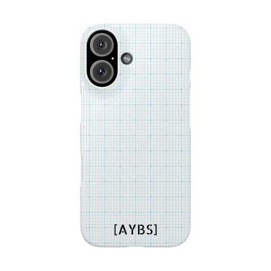 Snap Cases With Graph Millimeter Designs image 0