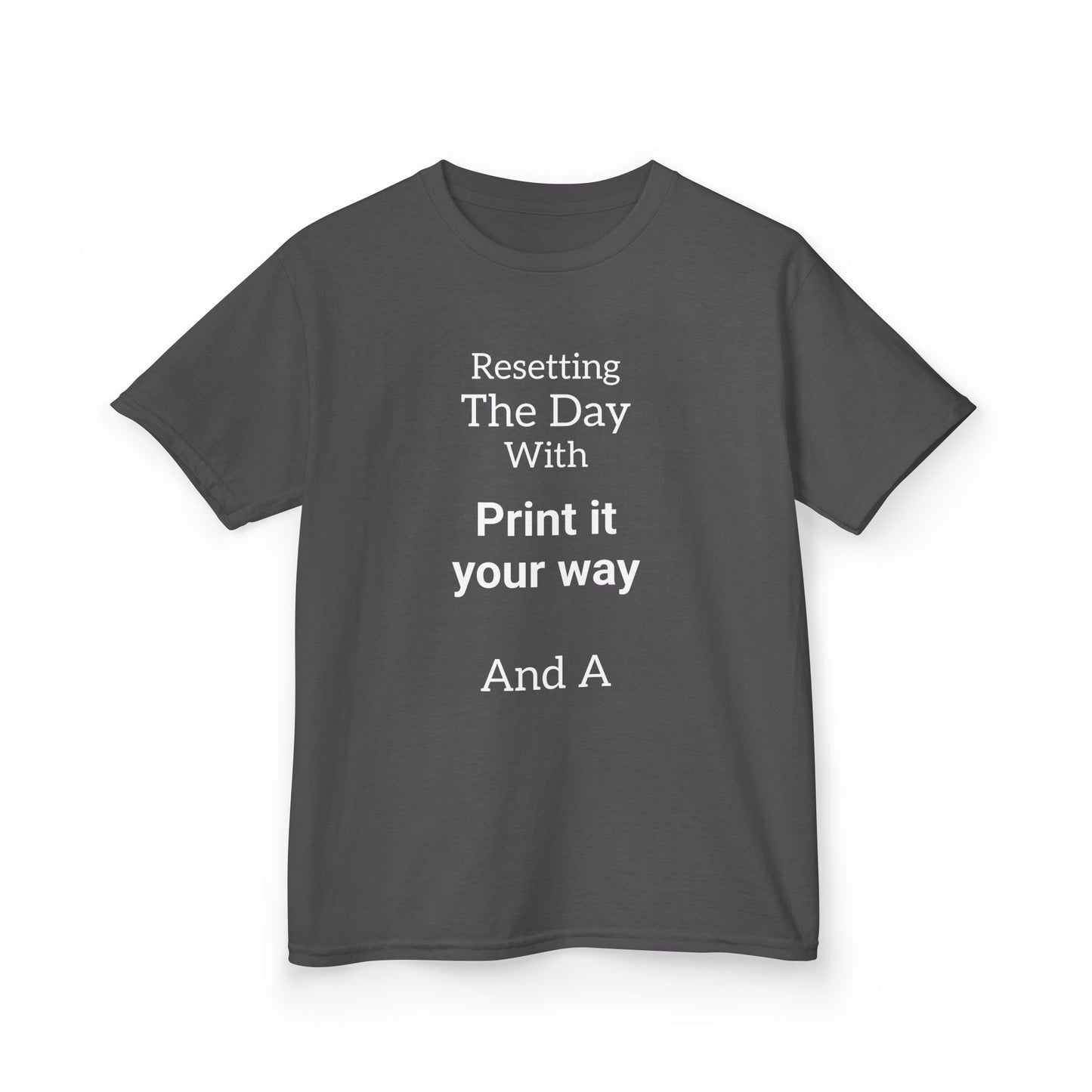 Personalize This T-Shirt For Your Kids