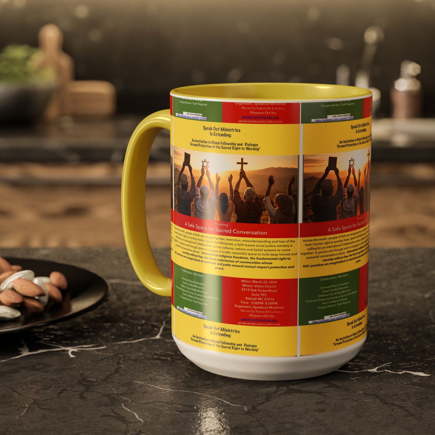 Custom Colorful Mugs (11oz, 15oz)