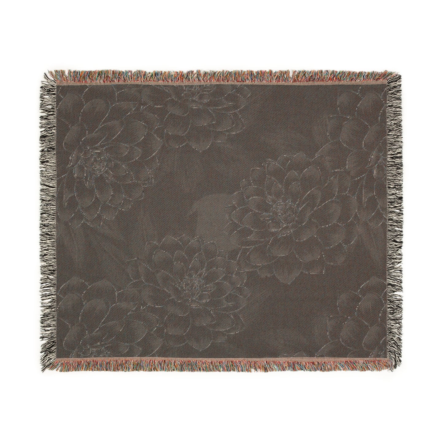 Cozy Floral Woven Blanket - Perfect for Home Decor, Gifts, Snuggling, Bedspread image 3