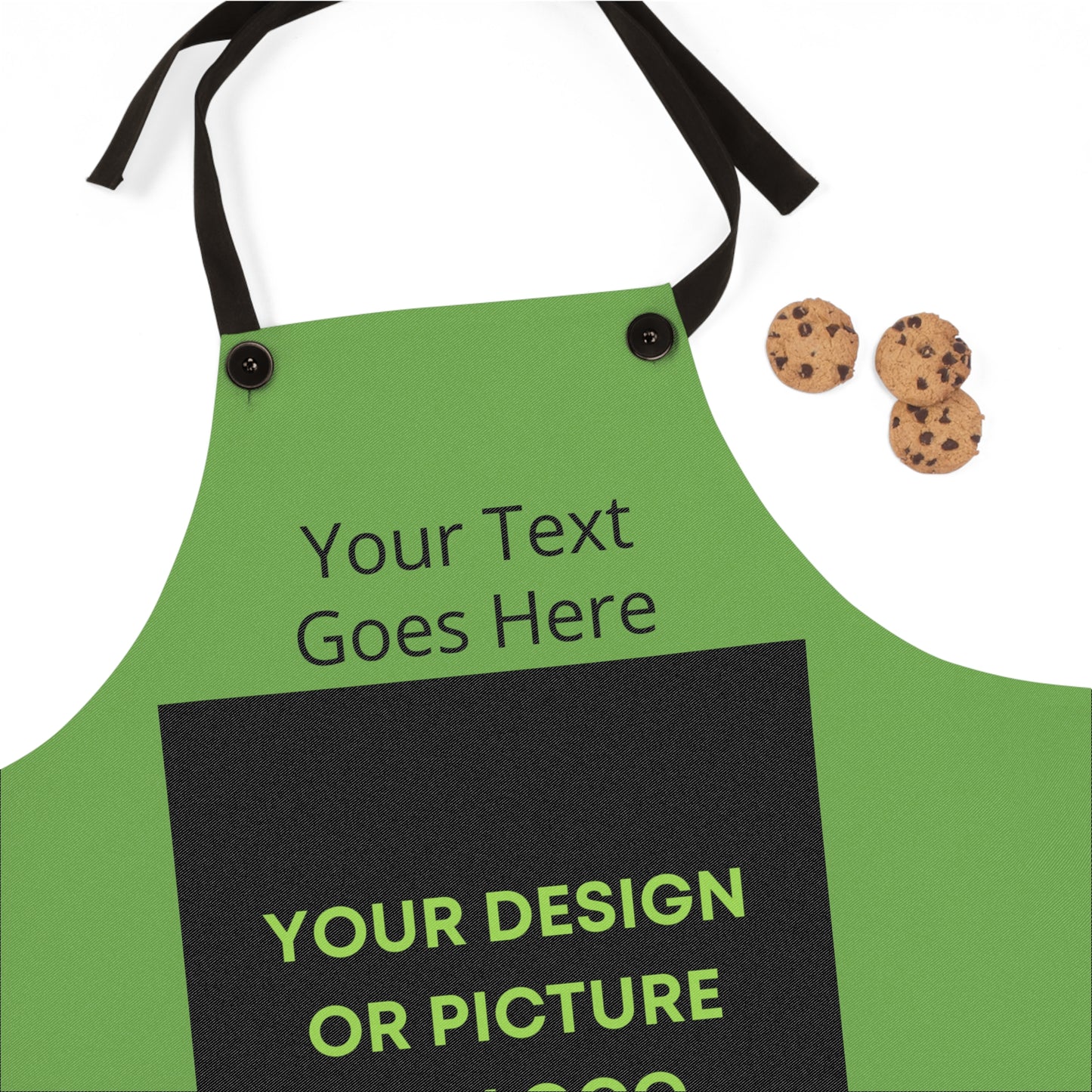 Personalized This Kitchen Apron with Your Text & Design
