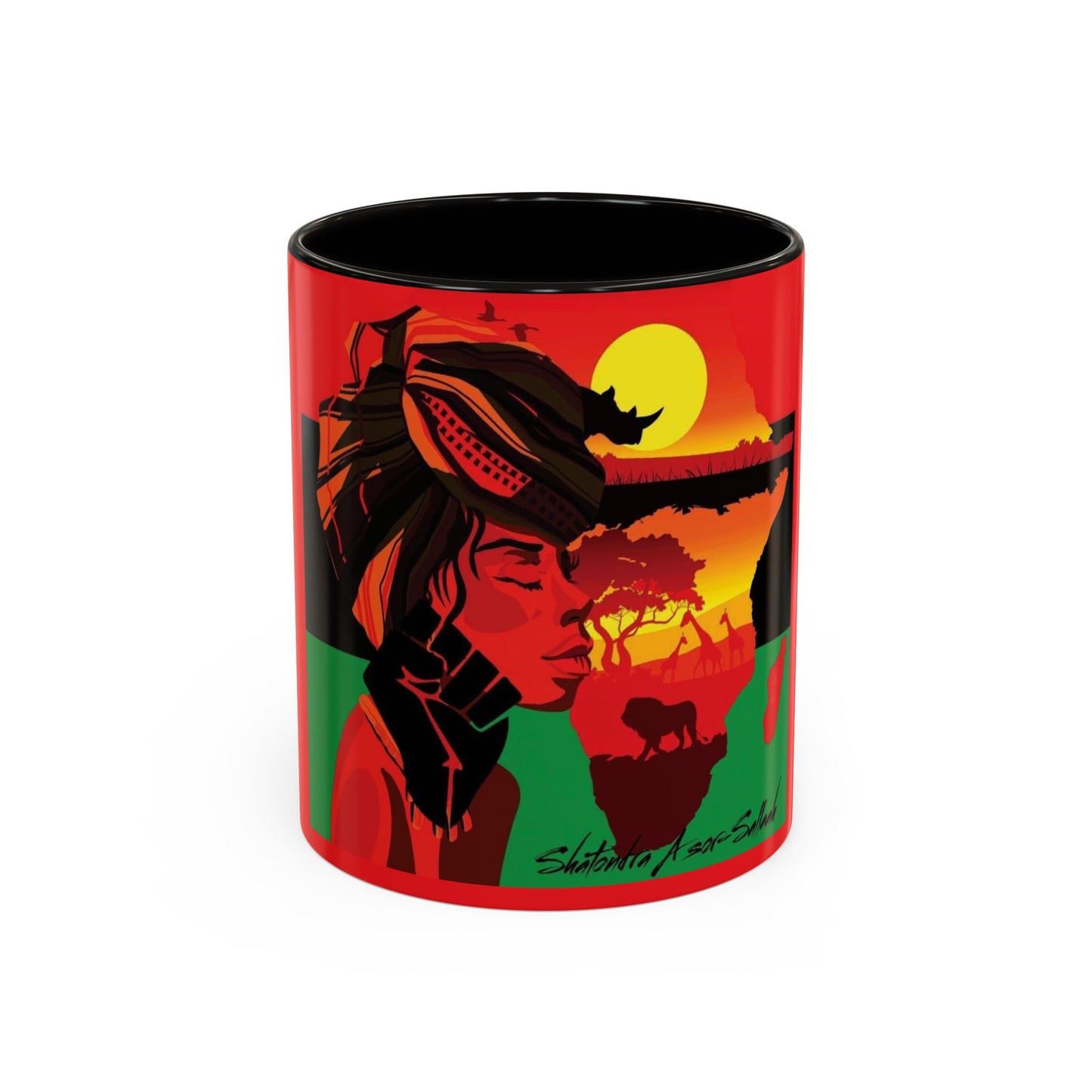 Custom Printed Colorful Mug - Provide A Picture Or Text