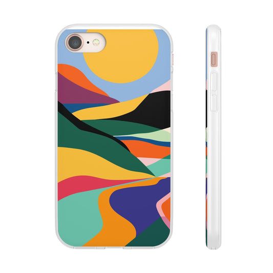 Colorful Landscape Flexi Cases  image 1