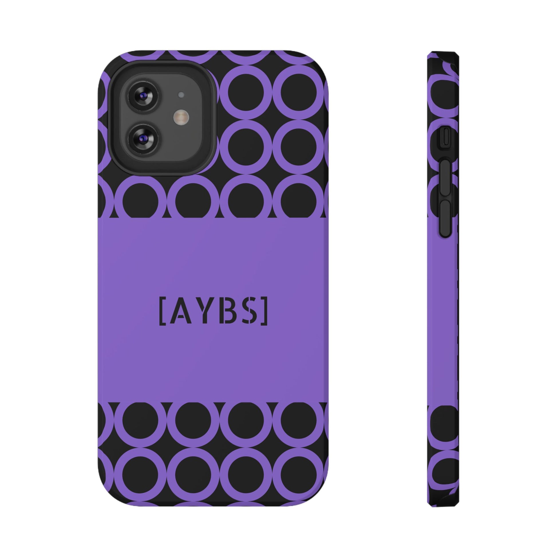 Purple Polka Dot Phone Case | Impact-Resistant Protection, Stylish Accessory image 14