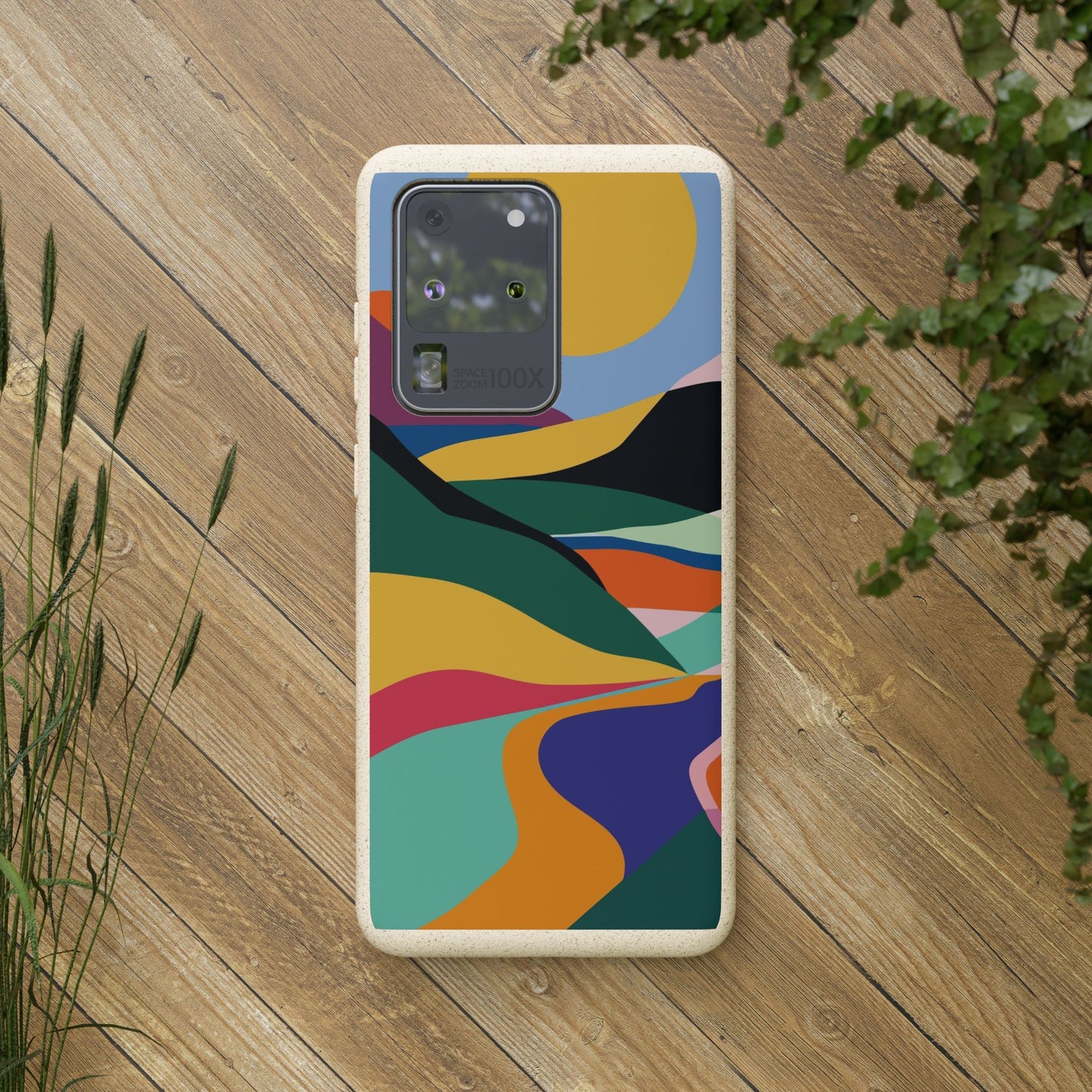 Copy of Eco-Friendly Phone Cases, Biodegradable Cell Phone Cover Abstract Art image 4