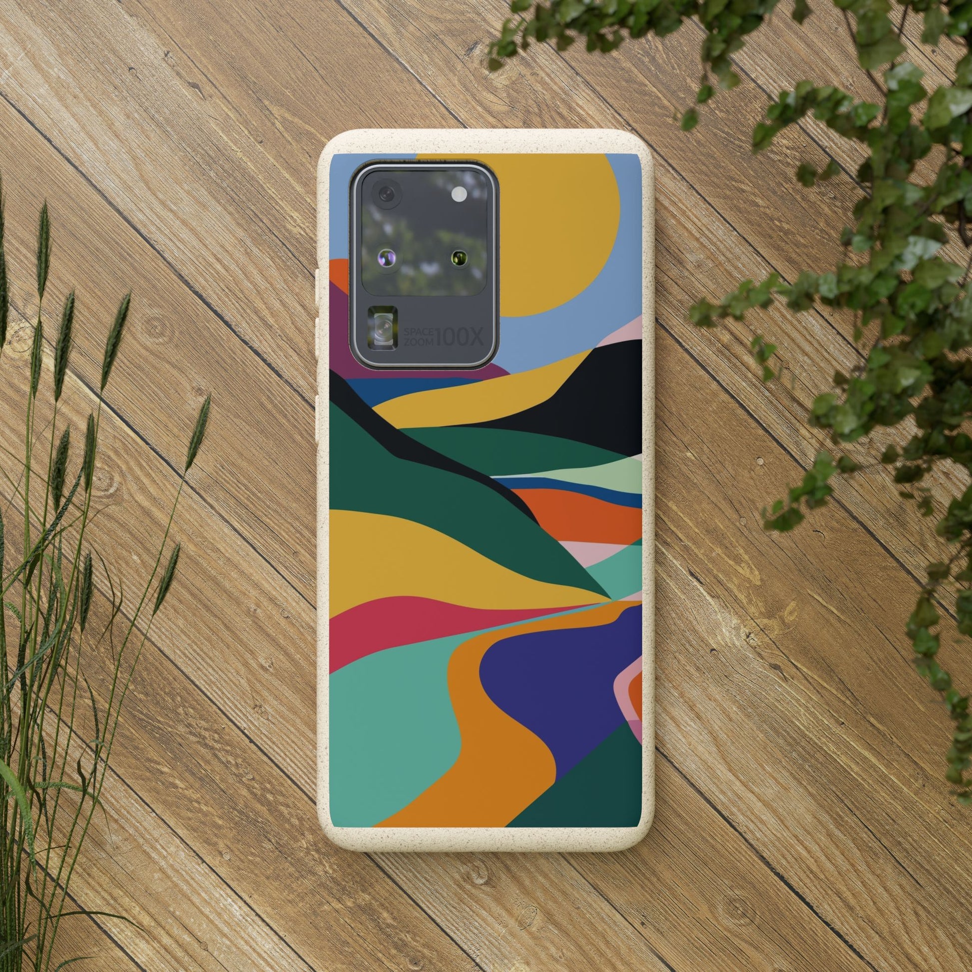 Copy of Eco-Friendly Phone Cases, Biodegradable Cell Phone Cover Abstract Art image 4