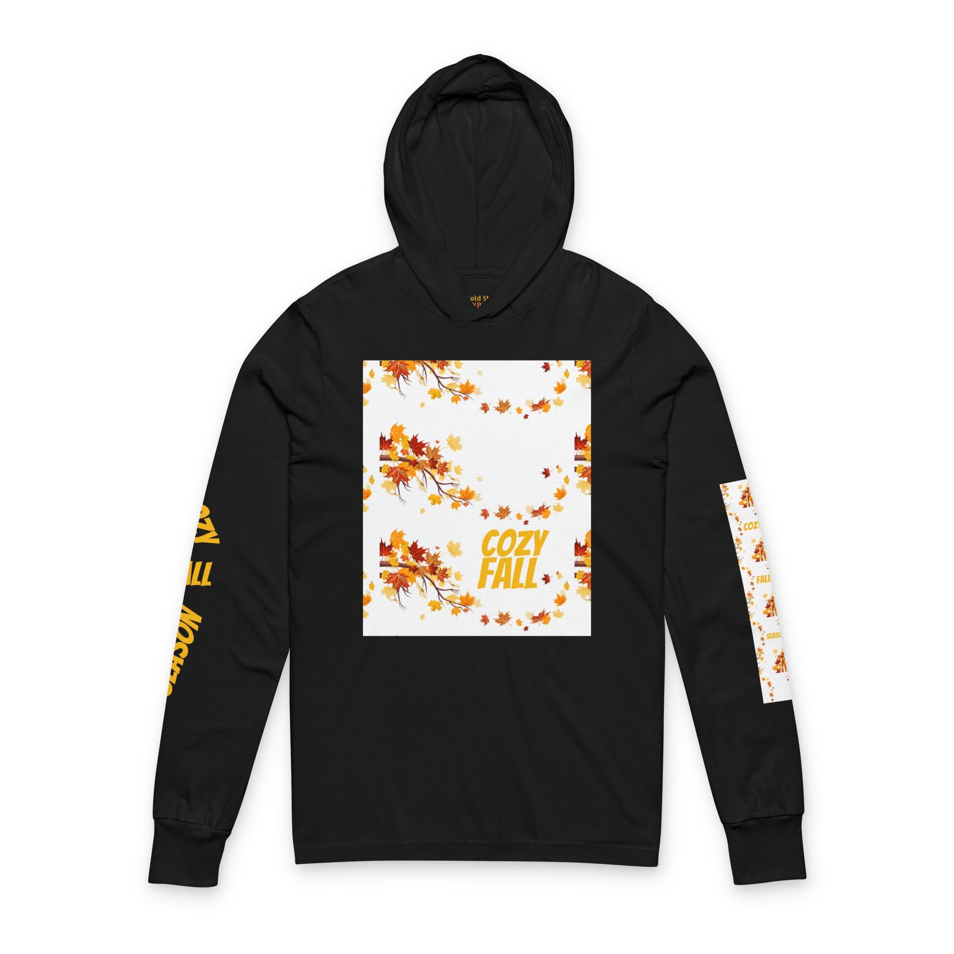 Fall Season Unisex Hooded Long Sleeve Tee, Cozy Autumn Gear image 0