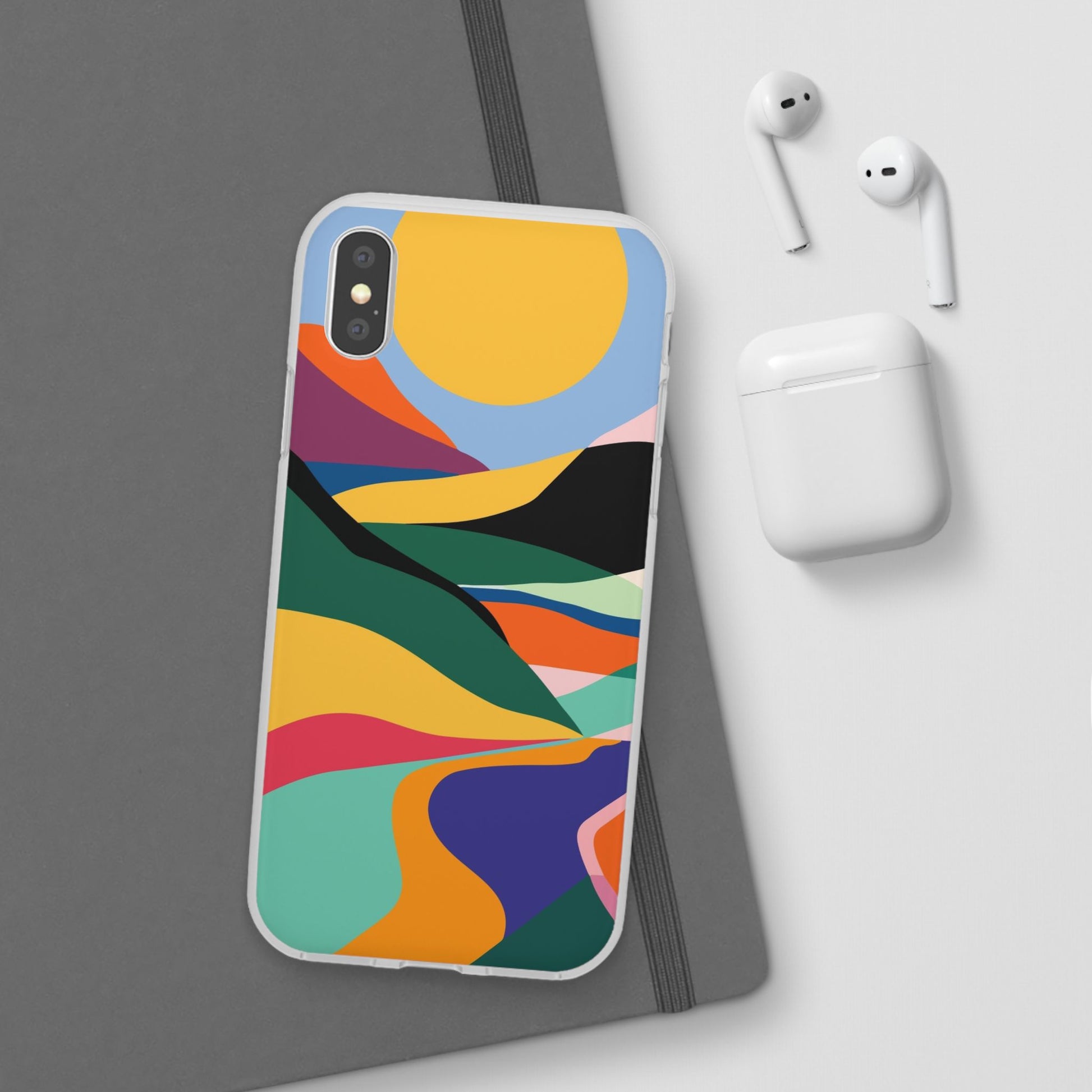 Colorful Landscape Flexi Cases  image 9