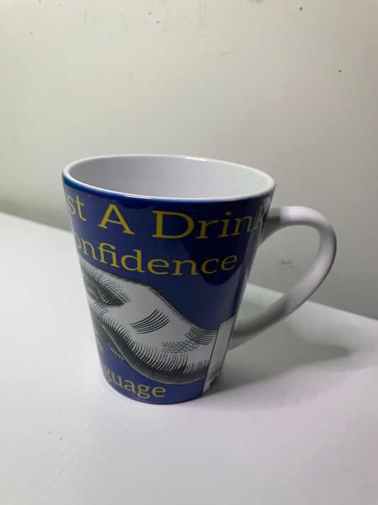 Blue Color Coffee Lovers Latte Mug