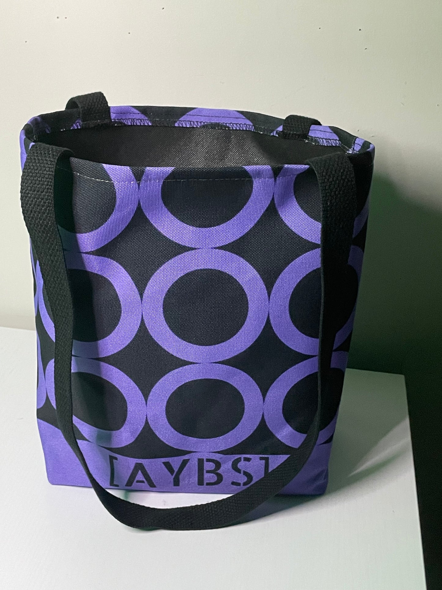 Chic Purple Tote Bag.