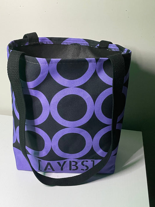 Chic Purple Tote Bag.