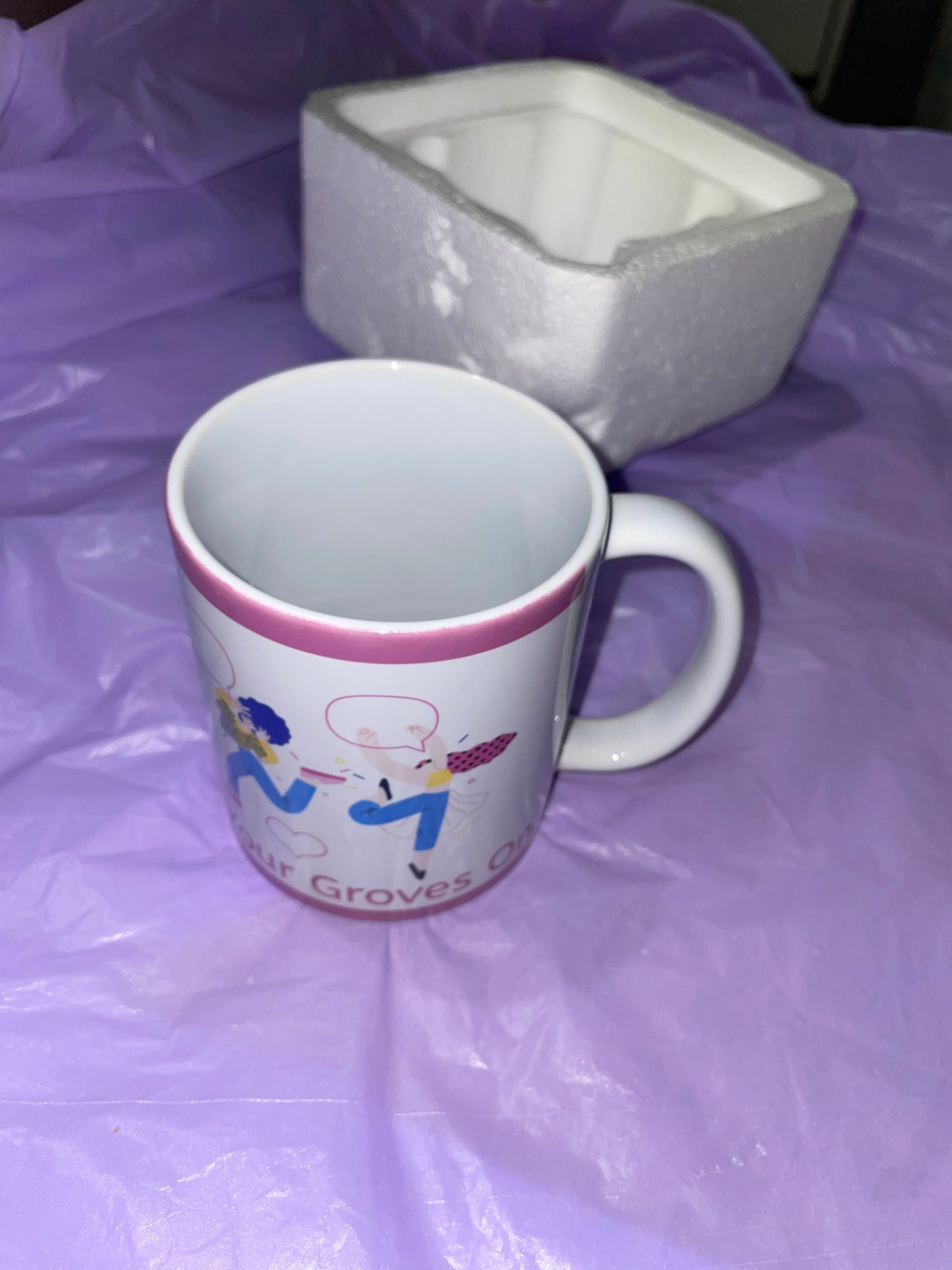 Get Your Groves On Ceramic Mug