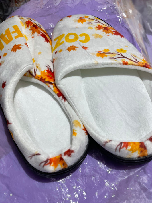 Cozy Fall Indoor Slippers