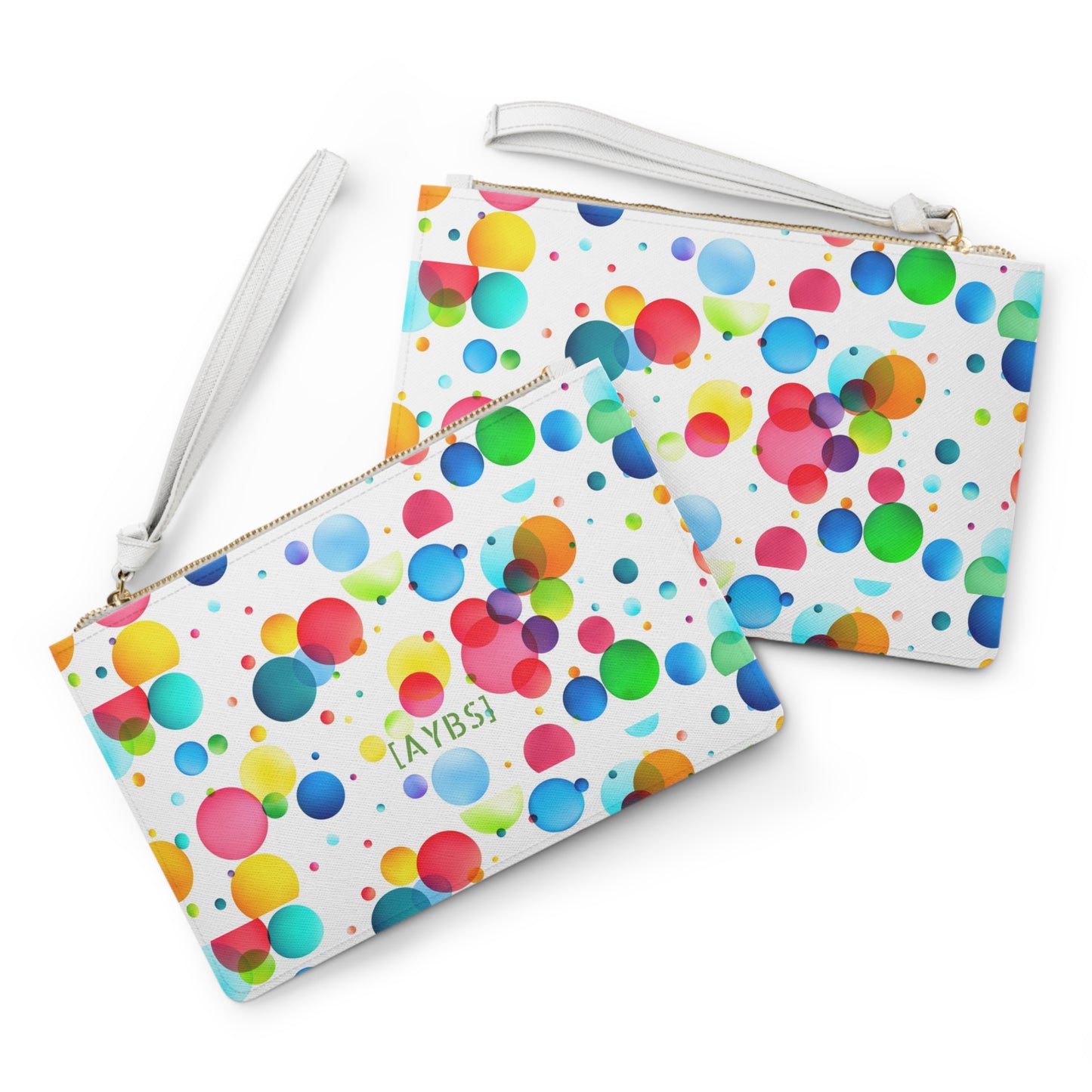 Colorful Watercolor Clutch Bag, Vibrant Gift Idea for Party, Night Out & Travel image 2