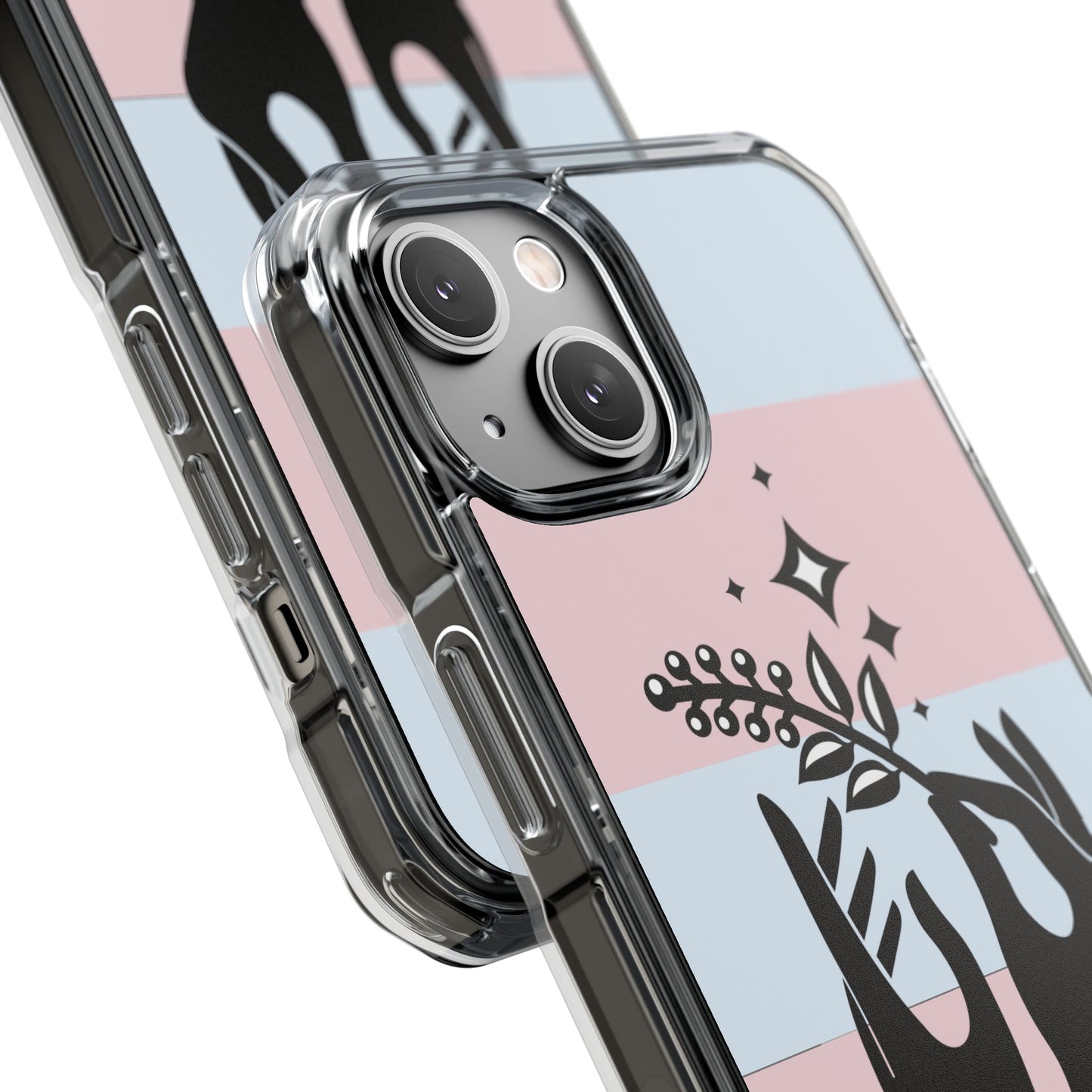 Fierce Baddie Vibes Magnetic Phone Case, Unique Clear Impact Case Trendy image 9