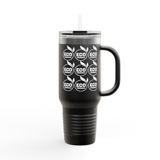 Vibrant Insulated Travel Mug Eco Friendly - Personalized With Your Own Thing image 1