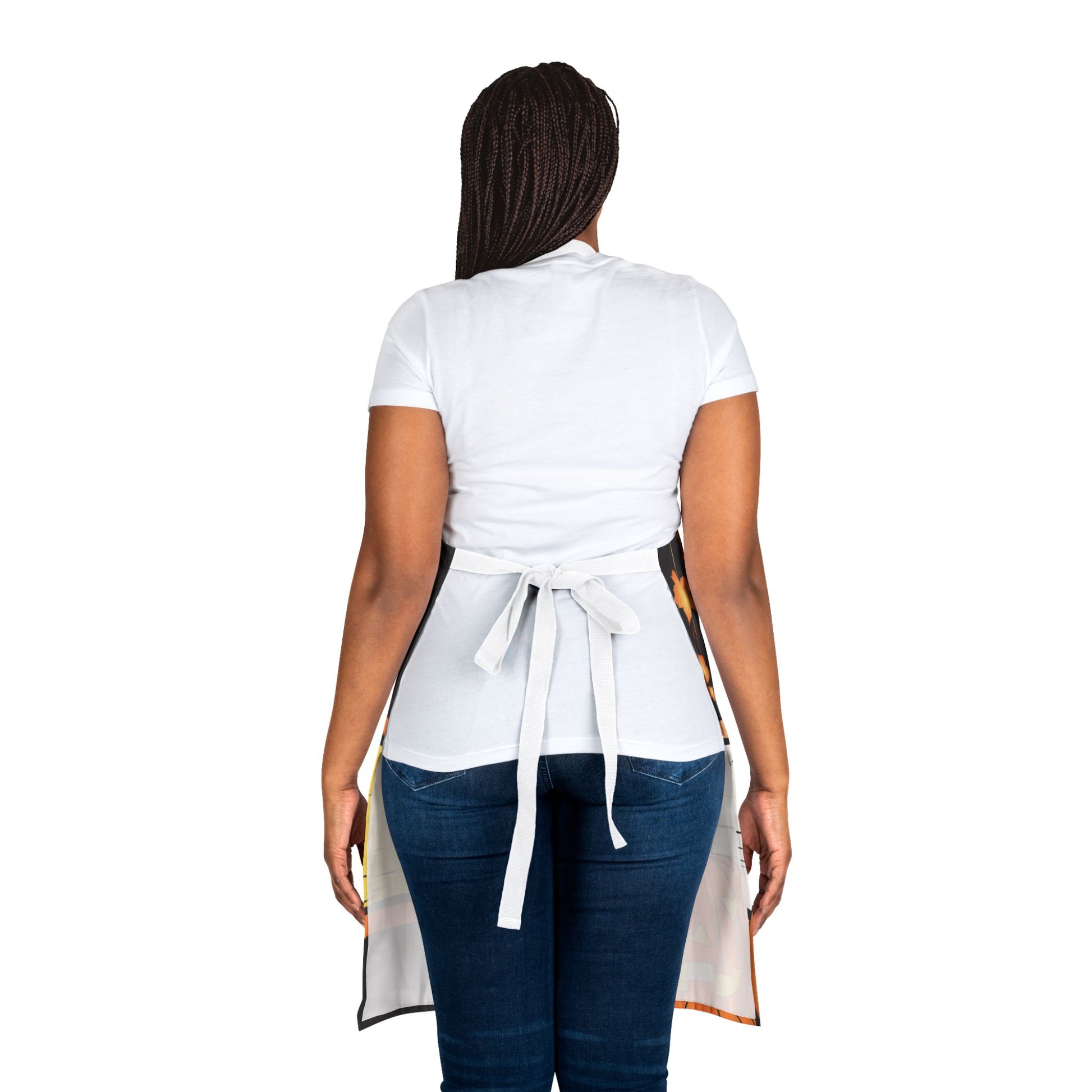 Festive Autumn Apron, Halloween Cooking Gift, Cozy Fall Kitchenwear image 1