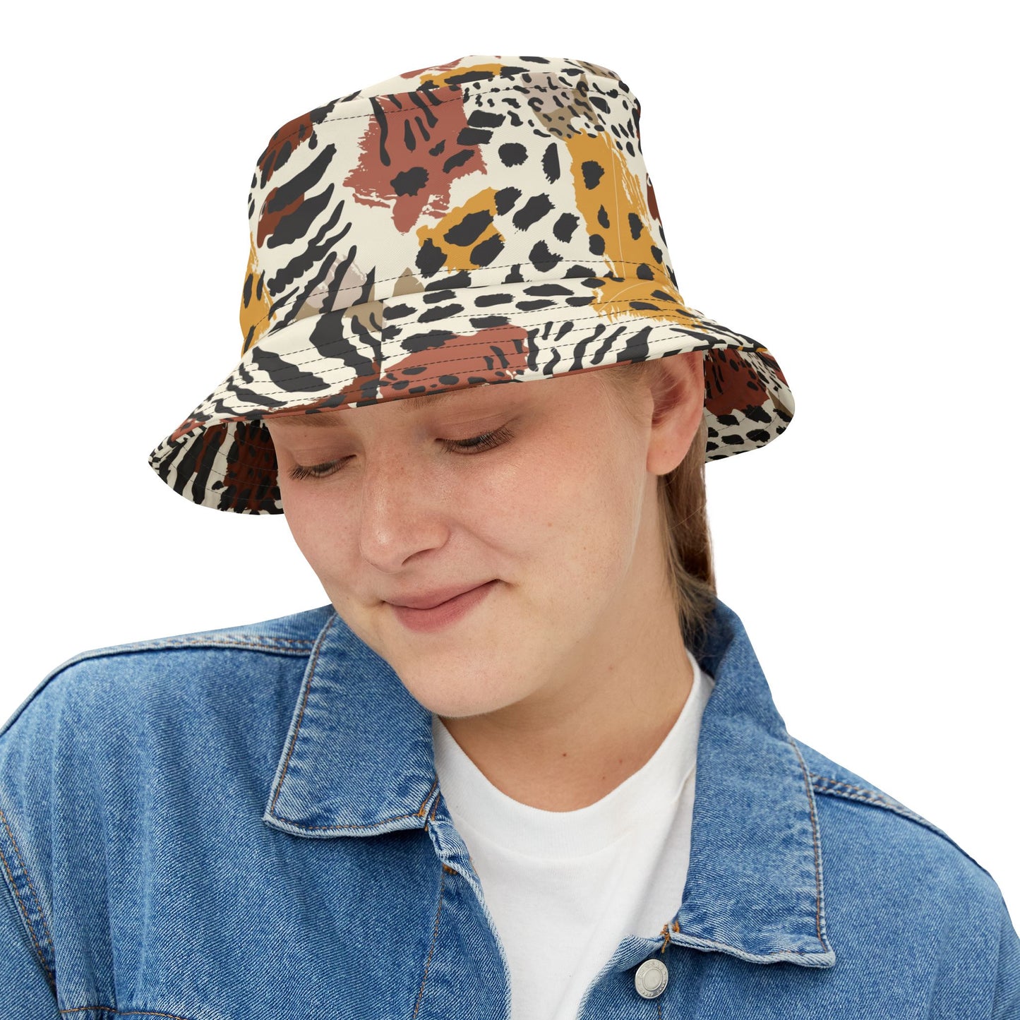 Bucket Hat, Trendy Sun Hat for Summer, Adjustable Hat image 11