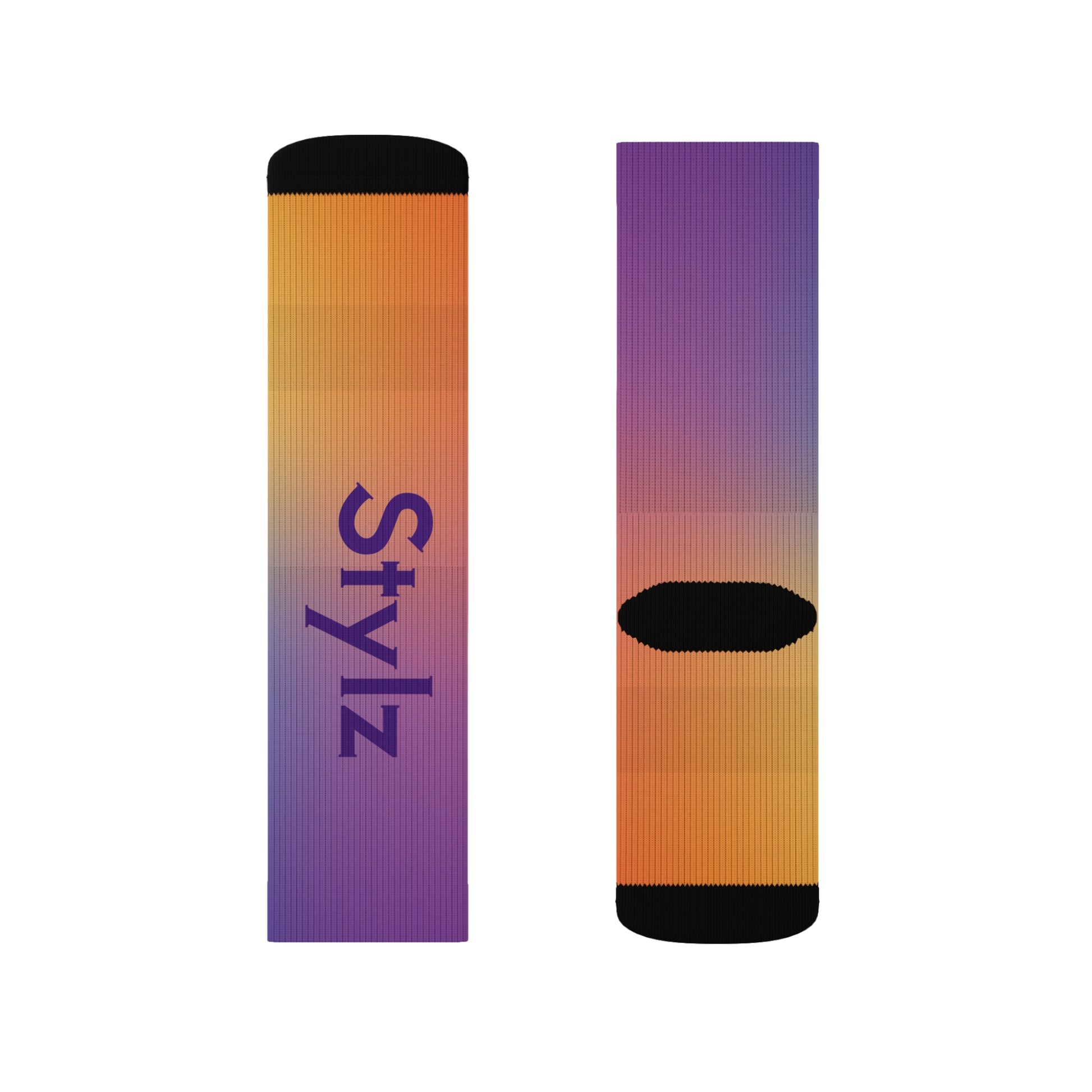 Vibrant Sublimation Socks, Colorful Fashion Statement image 11