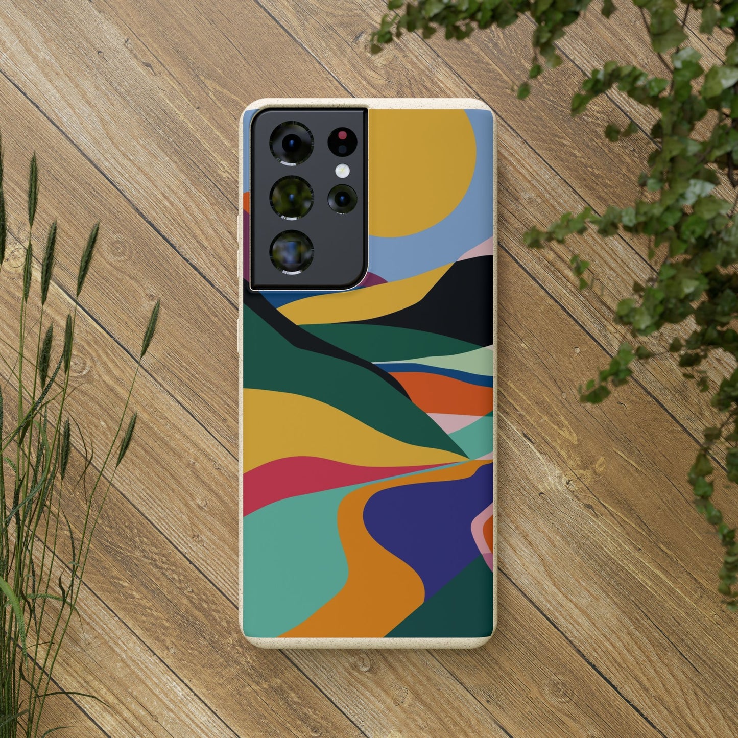 Copy of Eco-Friendly Phone Cases, Biodegradable Cell Phone Cover Abstract Art image 10