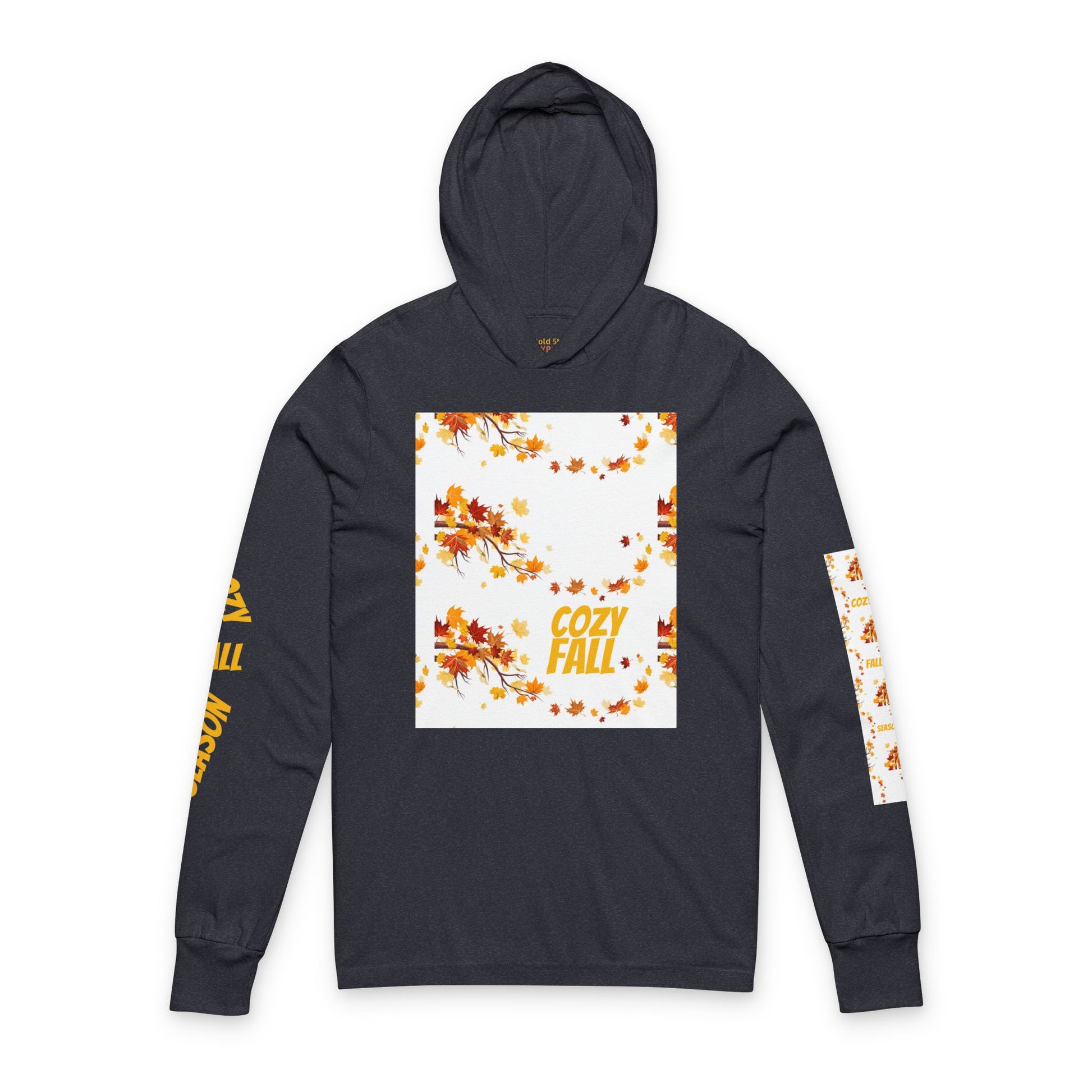 Fall Season Unisex Hooded Long Sleeve Tee, Cozy Autumn Gear image 8