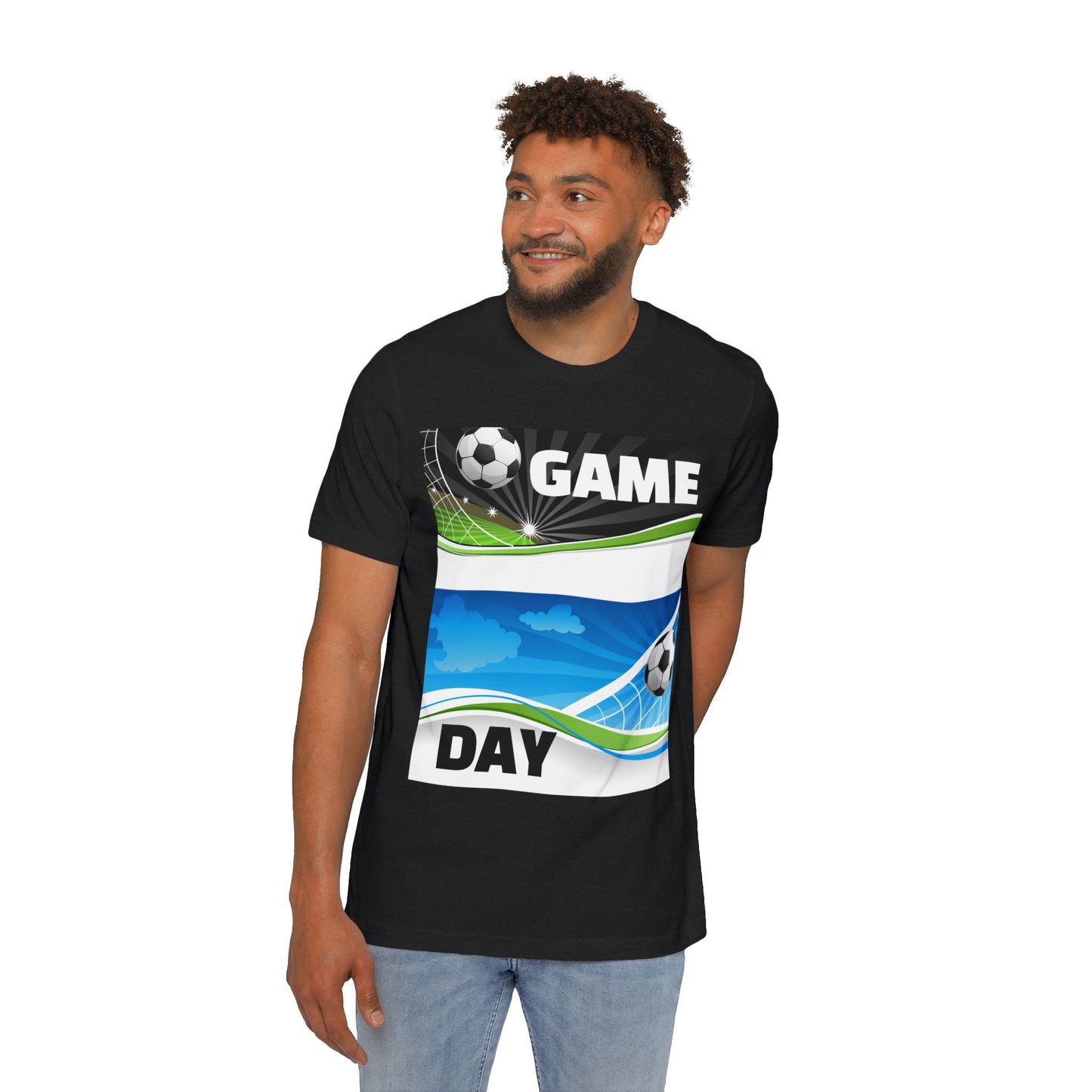 Game Day Soccer T-Shirt | Motivational Sports Tee | Unisex Jersey Shirt  image 4
