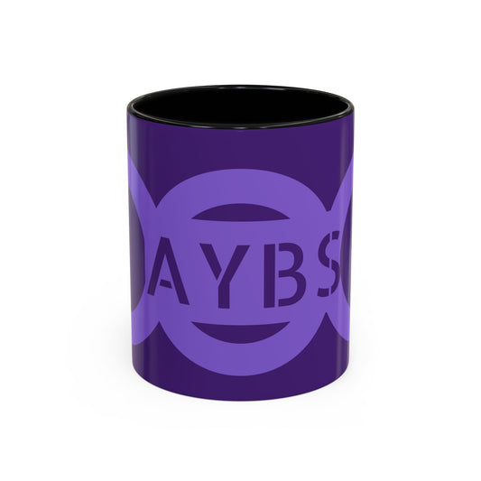 Purple Infinity Symbol Coffee Mug With AYBS Brand Awareness, Unique Home Decor image 0