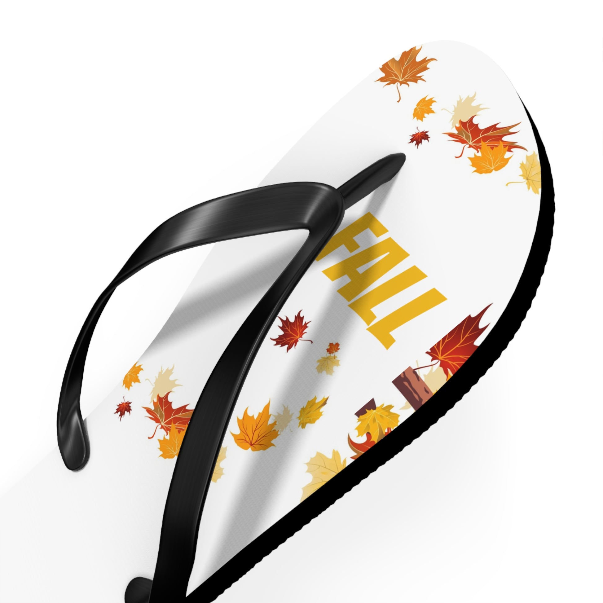 Autumn Leaf Flip Flops | Seasonal Sandals, Fall Footwear, Beach Accessories image 10