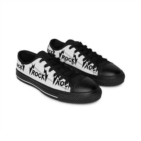 Men Rock Themed Sneakers - Stylish, Comfortable, Good For Concerts & Casual Wear image 1