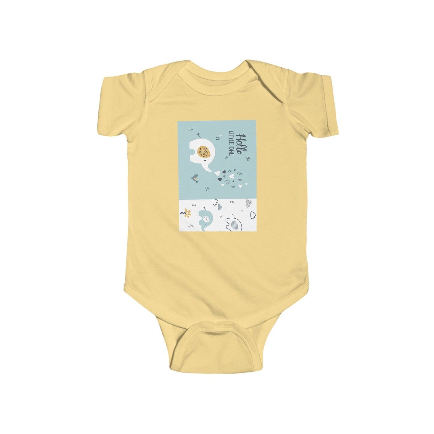 Cute Infant Bodysuit with Playful Design, Unisex Baby Wear & Shower Gift image 6