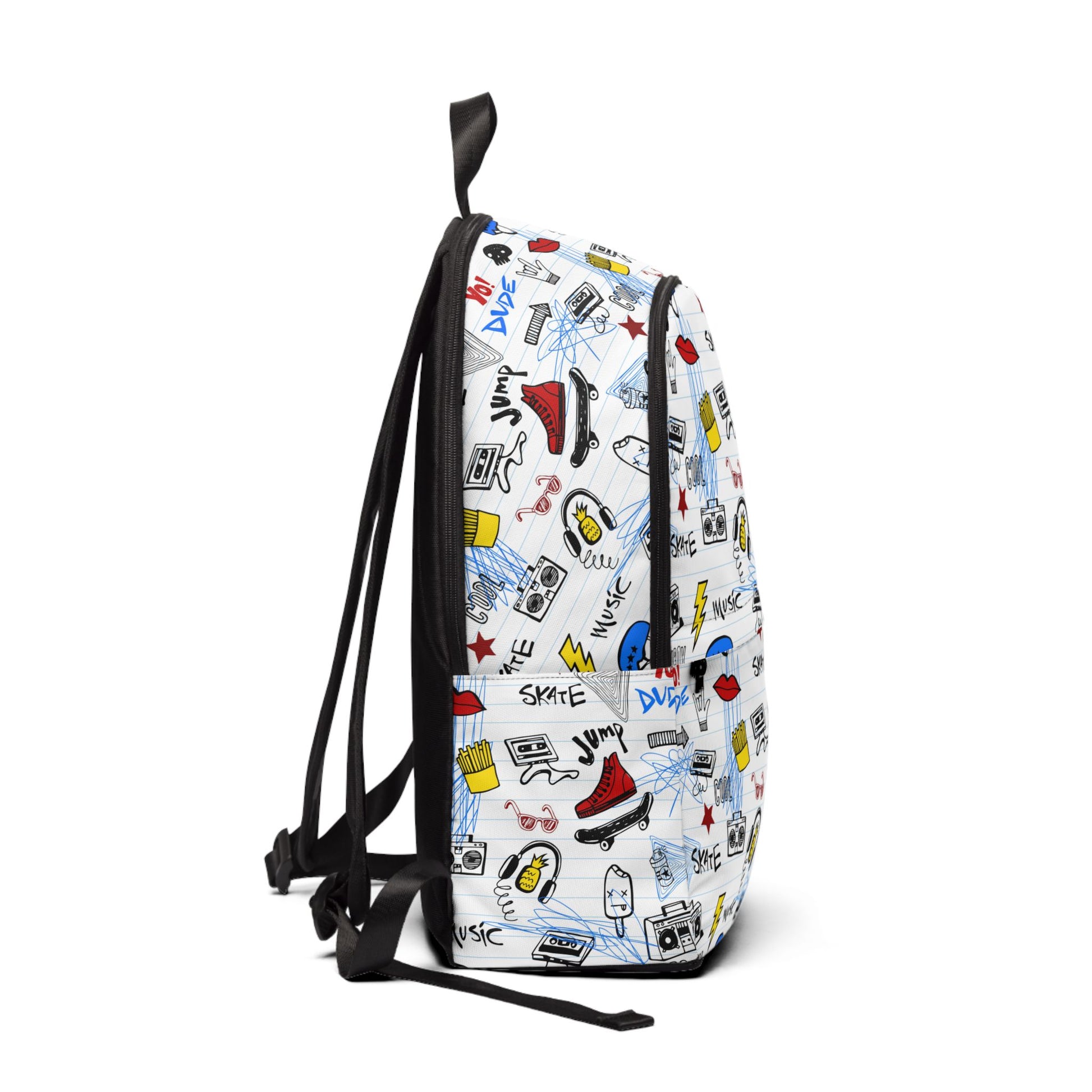 Stylish Seamless Backpack For Youth, Hipsters Or Emo |Trendy, Bag for Teens image 1