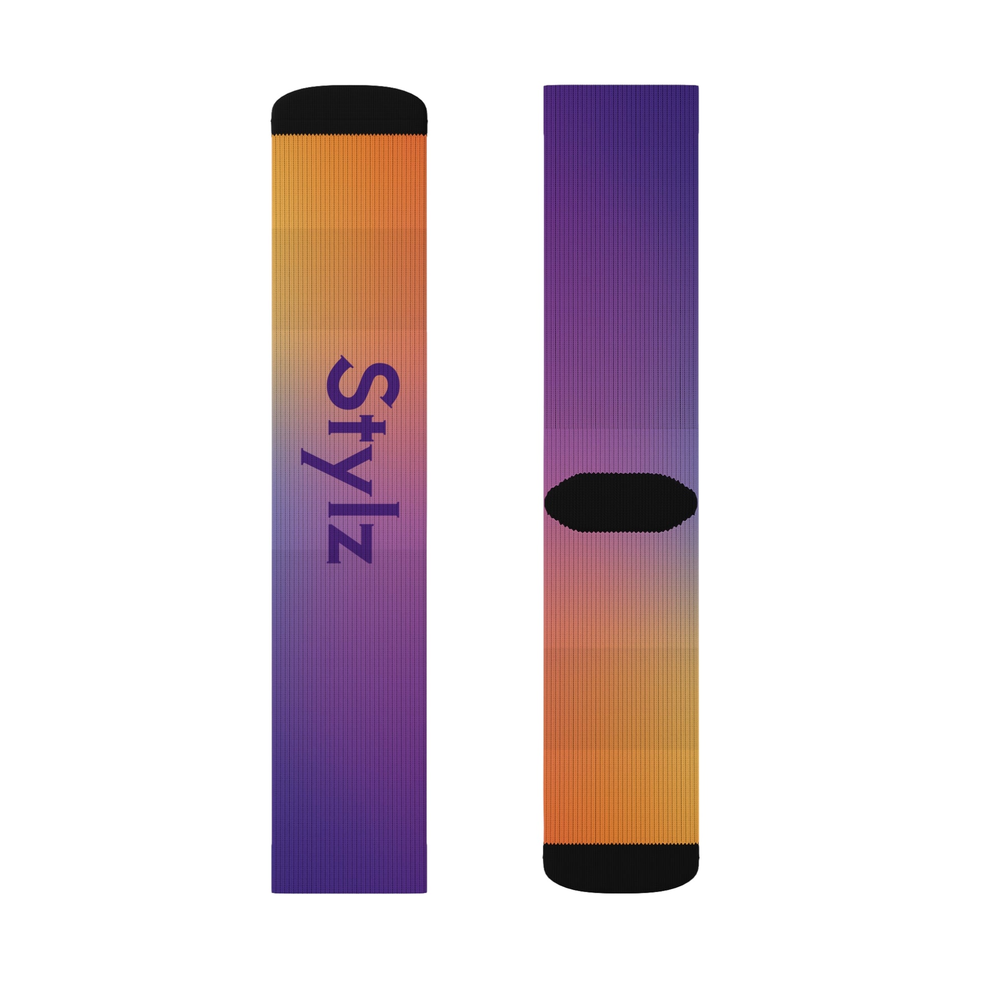 Vibrant Sublimation Socks, Colorful Fashion Statement image 7