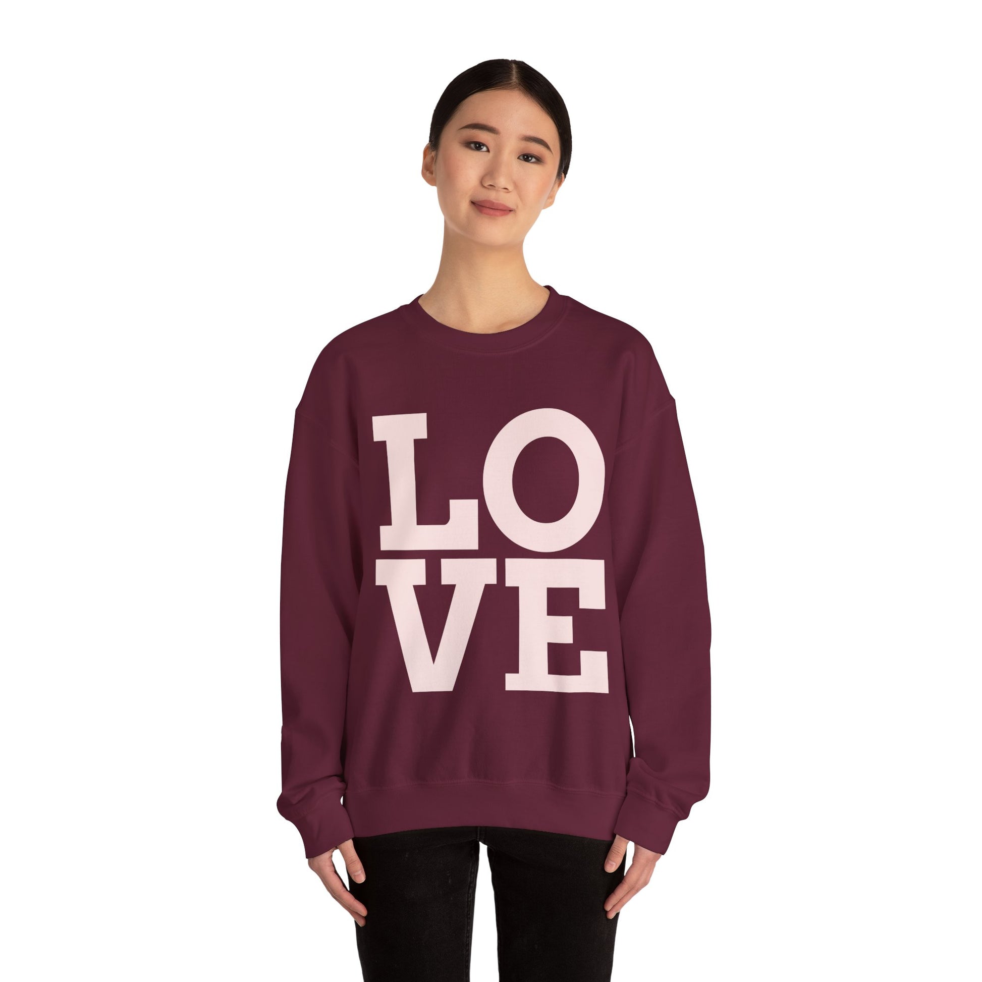 Love & Affection Crewneck Sweatshirt | Valentine's Day Gift, Cozy Unisex Apparel image 0