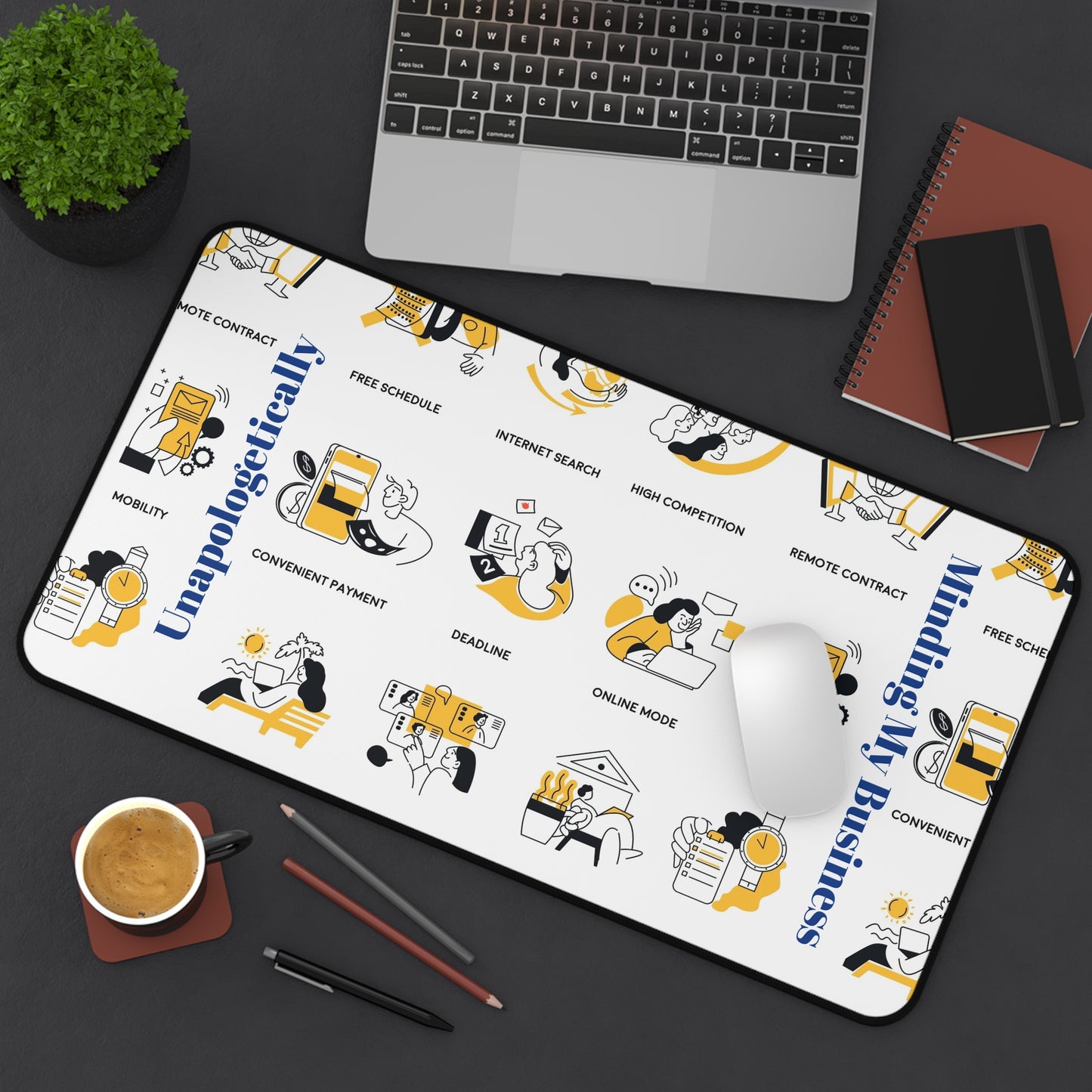 CEO Energy & Motivational Desk Mat/Pad - Office/Home Decor, Business Gift image 7