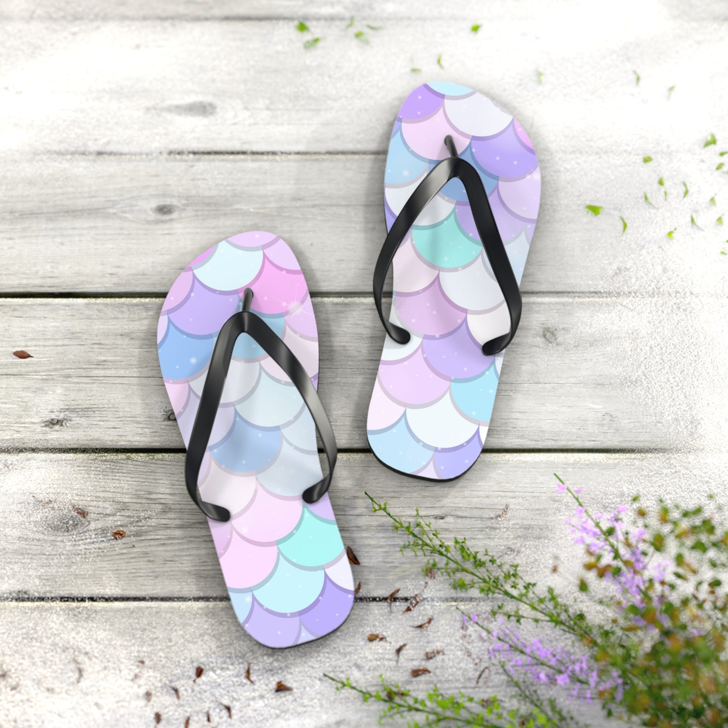 Shell Inspired Flip Flops image 10