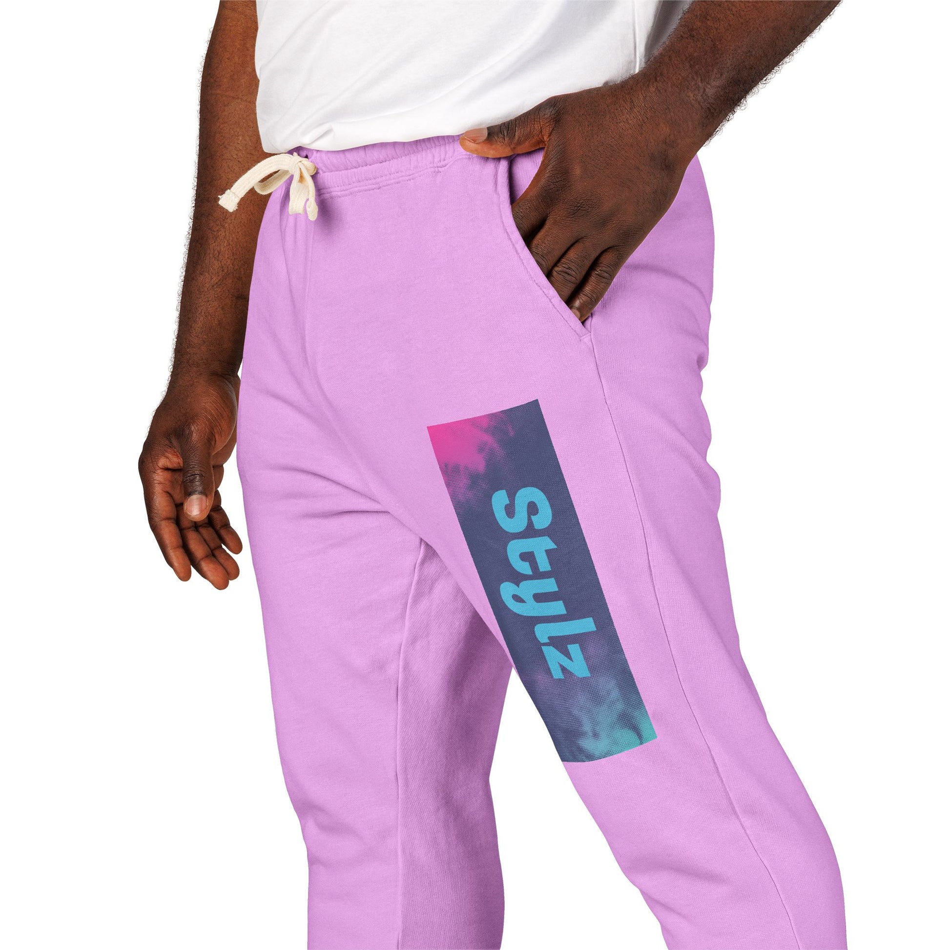 Comfortable Unisex Fleece Sweatpants With Stylz Swagger, Cozy Activewear image 7