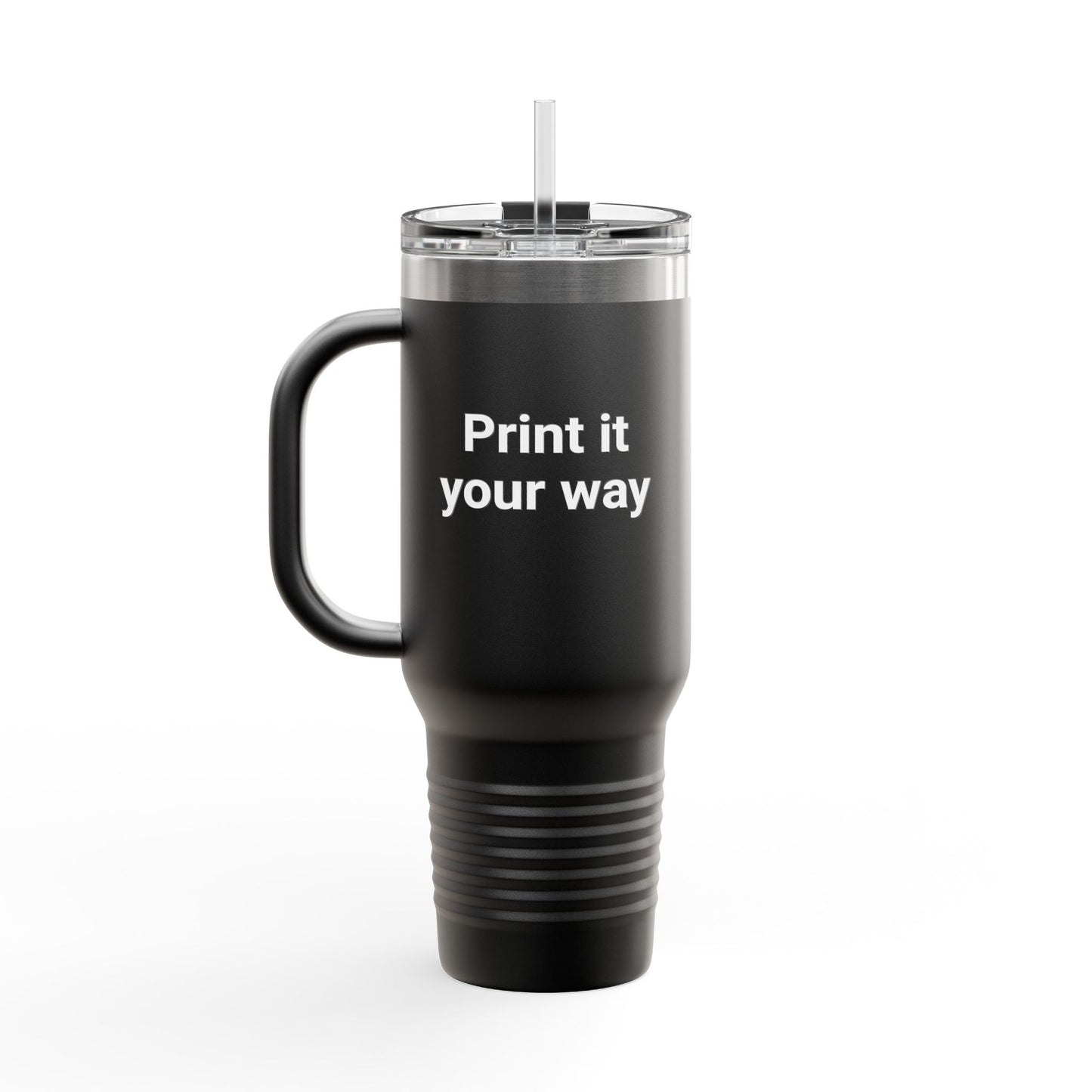 Vibrant Insulated Travel Mug Eco Friendly - Personalized With Your Own Thing image 0