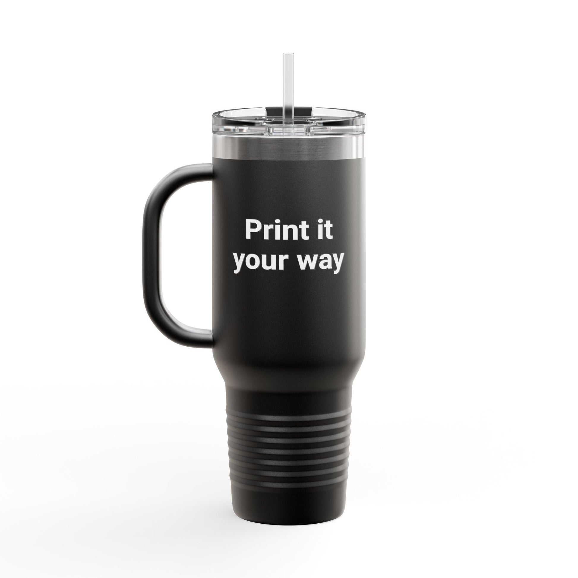 Vibrant Insulated Travel Mug Eco Friendly - Personalized With Your Own Thing image 0