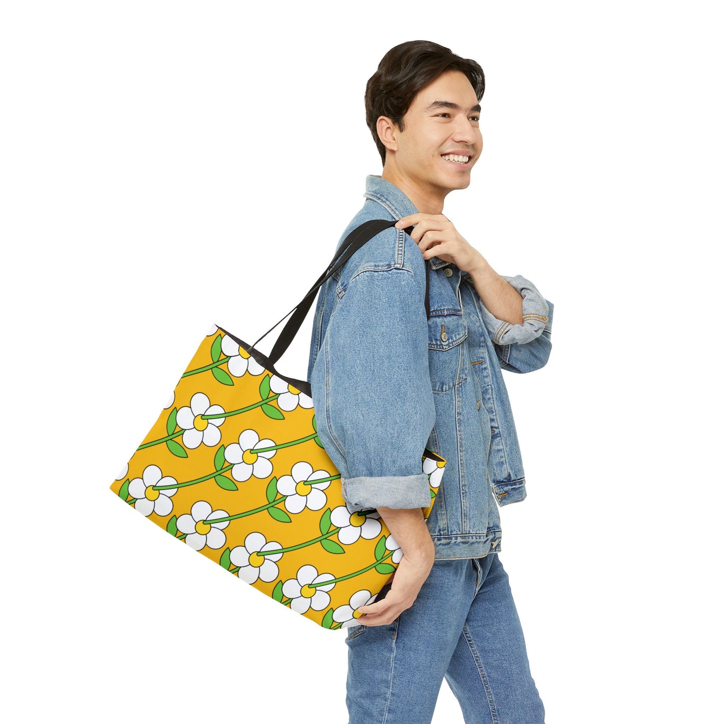 Floral Weekender Tote Bag image 1