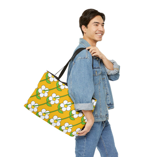 Floral Weekender Tote Bag image 1