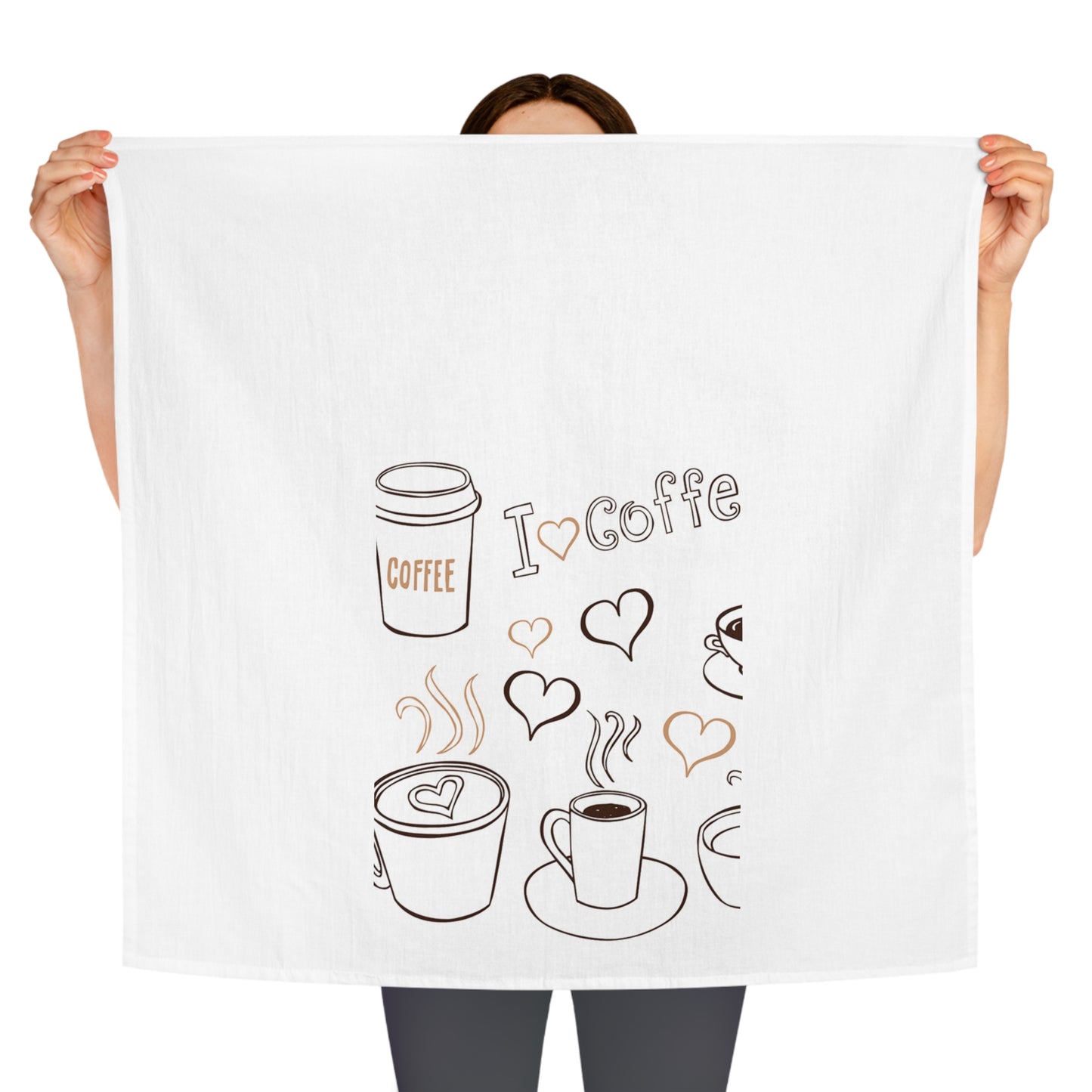 Coffee Lovers Tea Towel, Kitchen Decor, Gift for Barista image 2