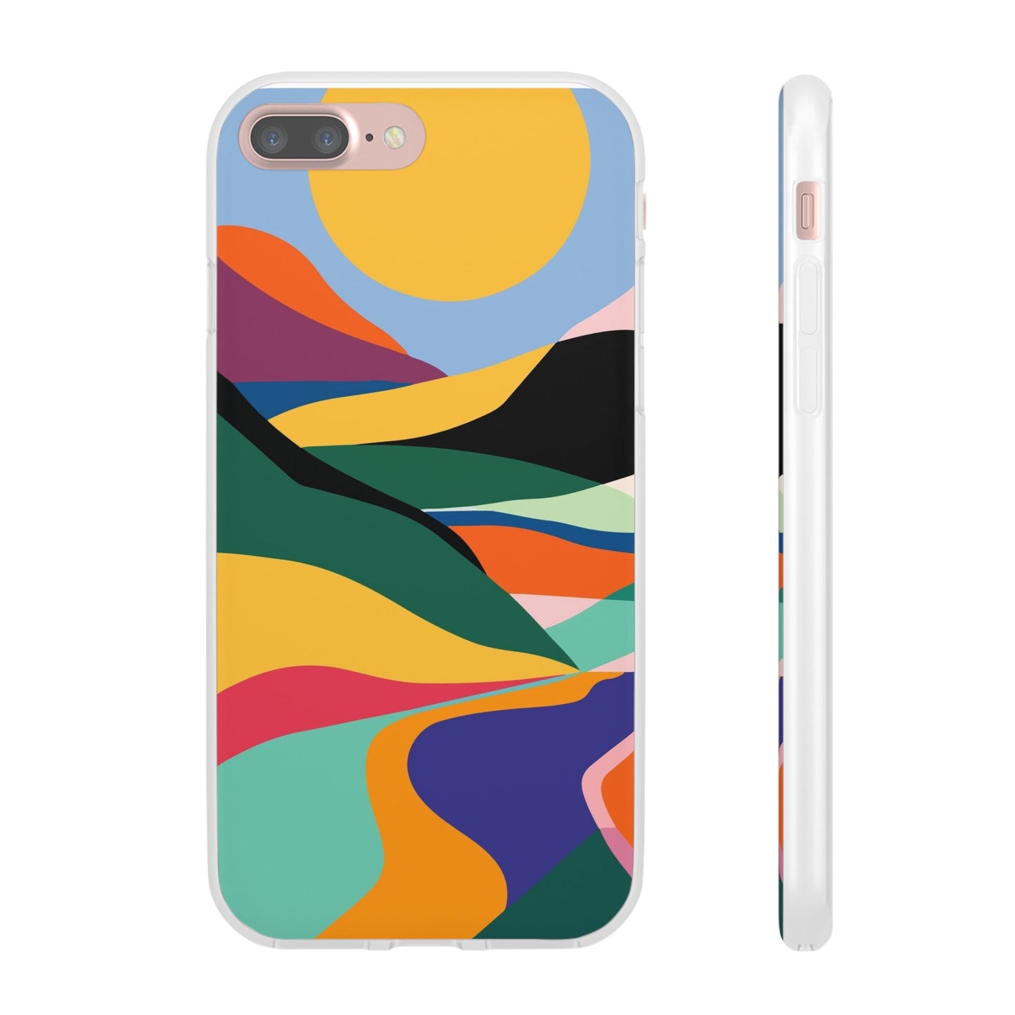 Colorful Landscape Flexi Cases  image 13