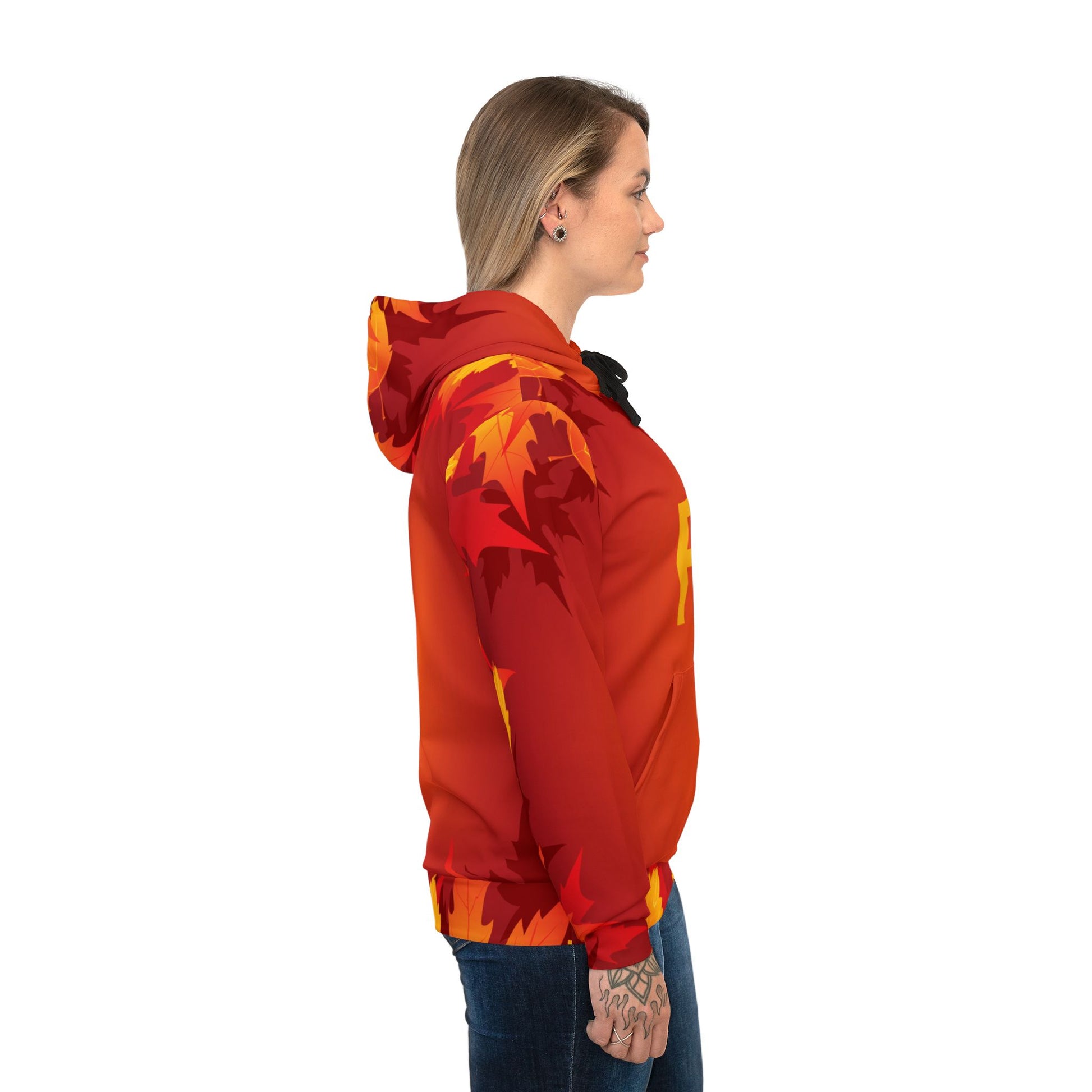 Stylish Athletic Hoodie, Trendy Sportswear, Casual Fashion Apparel, Fall Gift image 2