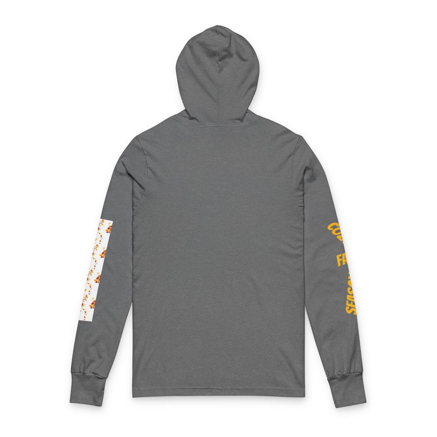 Fall Season Unisex Hooded Long Sleeve Tee, Cozy Autumn Gear image 5