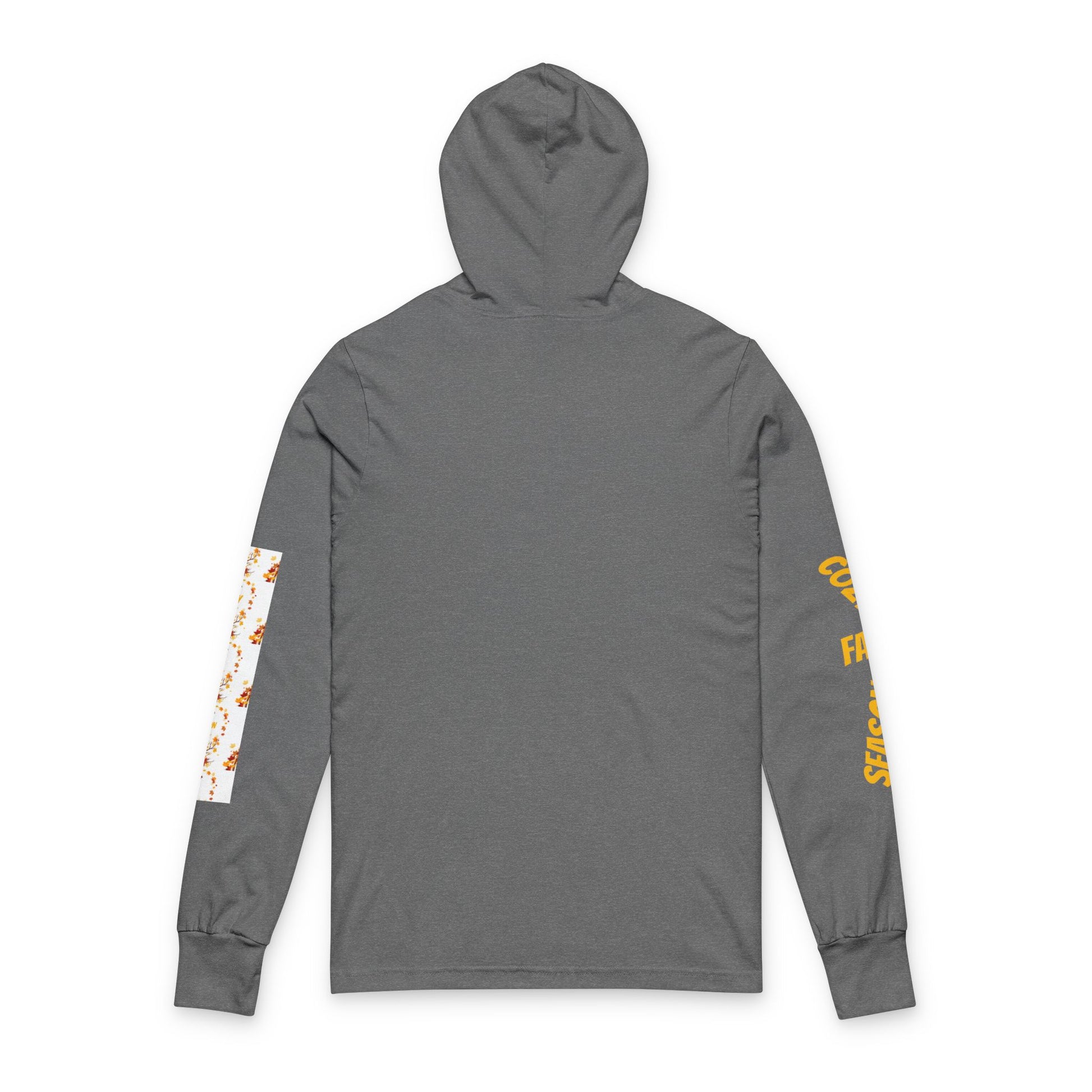 Fall Season Unisex Hooded Long Sleeve Tee, Cozy Autumn Gear image 5