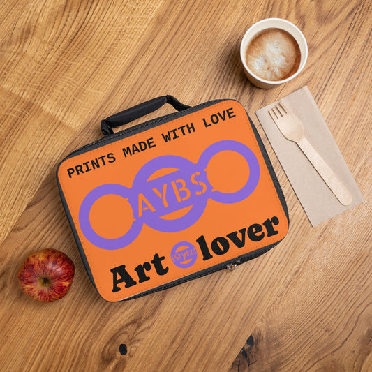 Art Lover Lunch Bag, Cute & Reusable, Fun Art Gift for Artists, Eco-Friendly  image 0