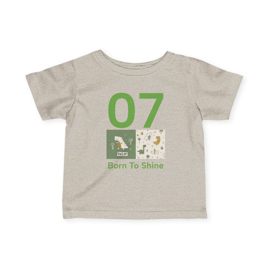Infant Tee - Cute Baby Shirt, Toddler Apparel, Baby Shower Gift, Playtime Outfit image 0