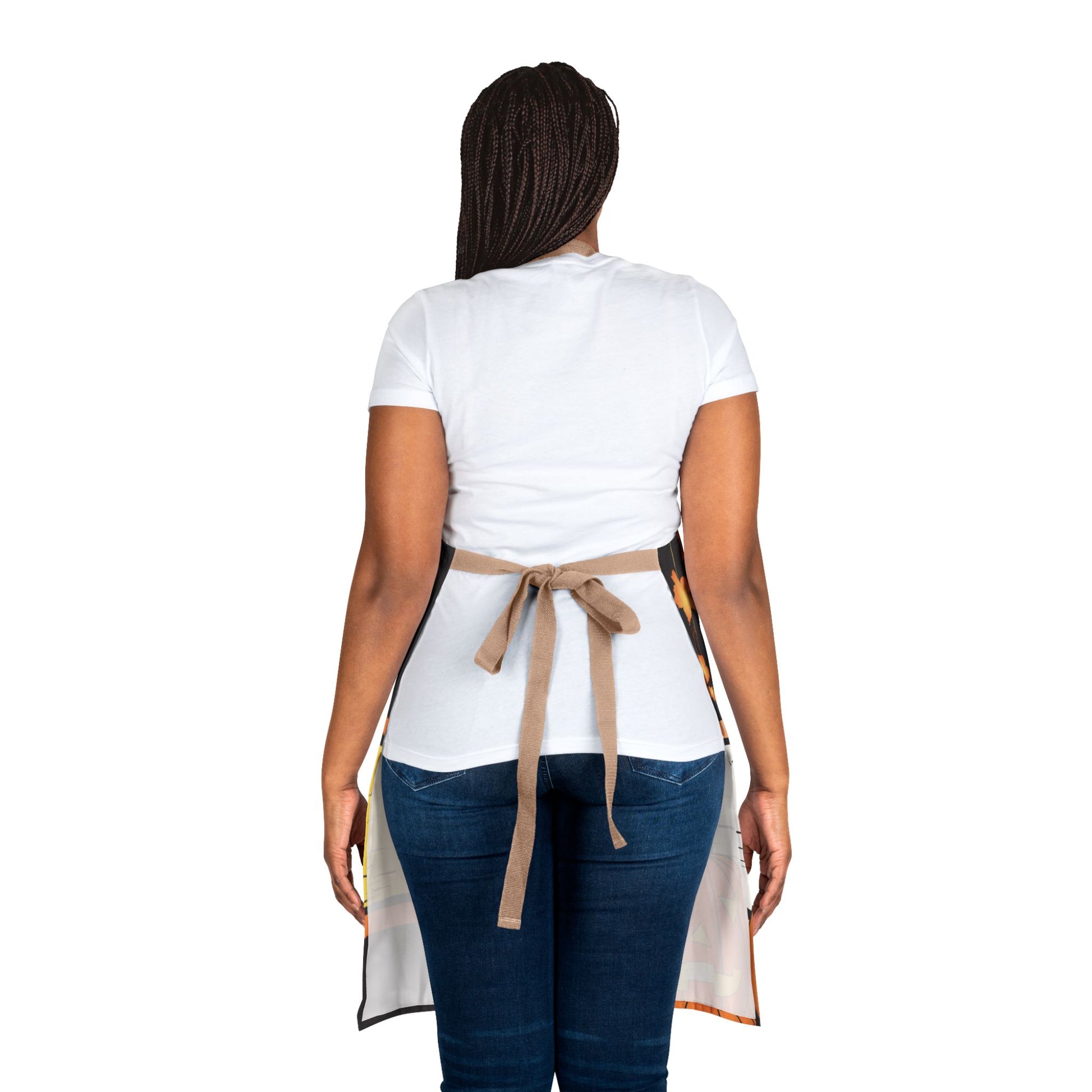 Festive Autumn Apron, Halloween Cooking Gift, Cozy Fall Kitchenwear image 4
