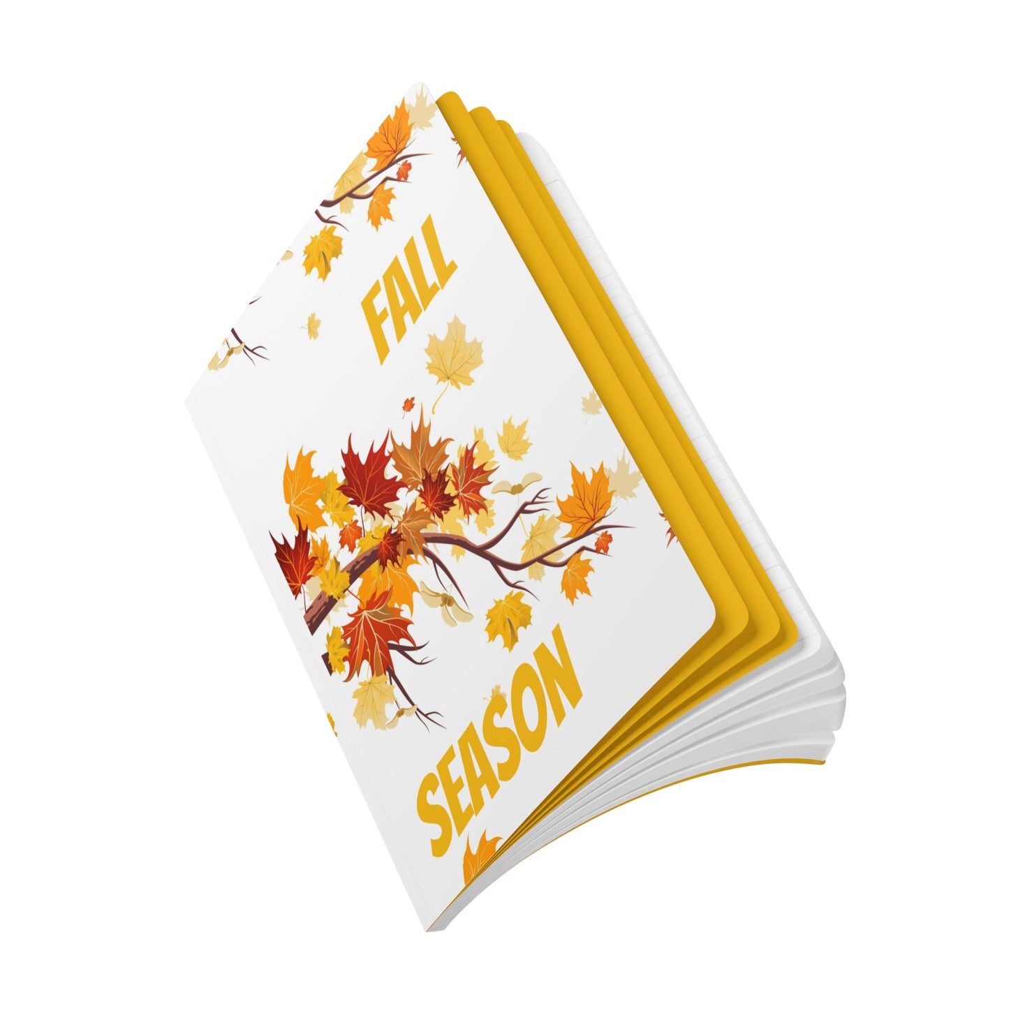 Fall-Themed Softcover Journal - Perfect for Note-taking, Gift for Coffee Lover image 4